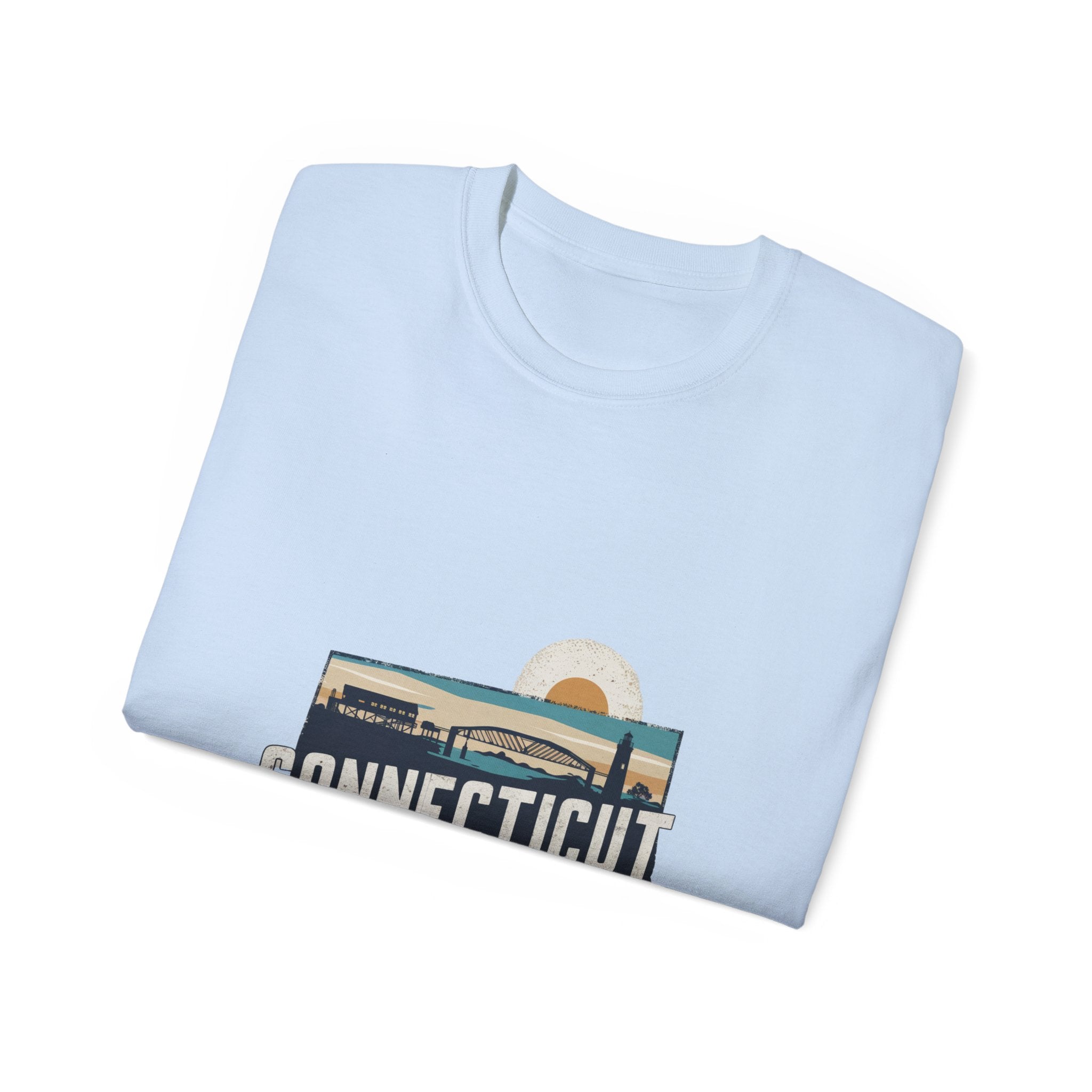 Retro  Iconic U.S. States : Connecticut t-shirt