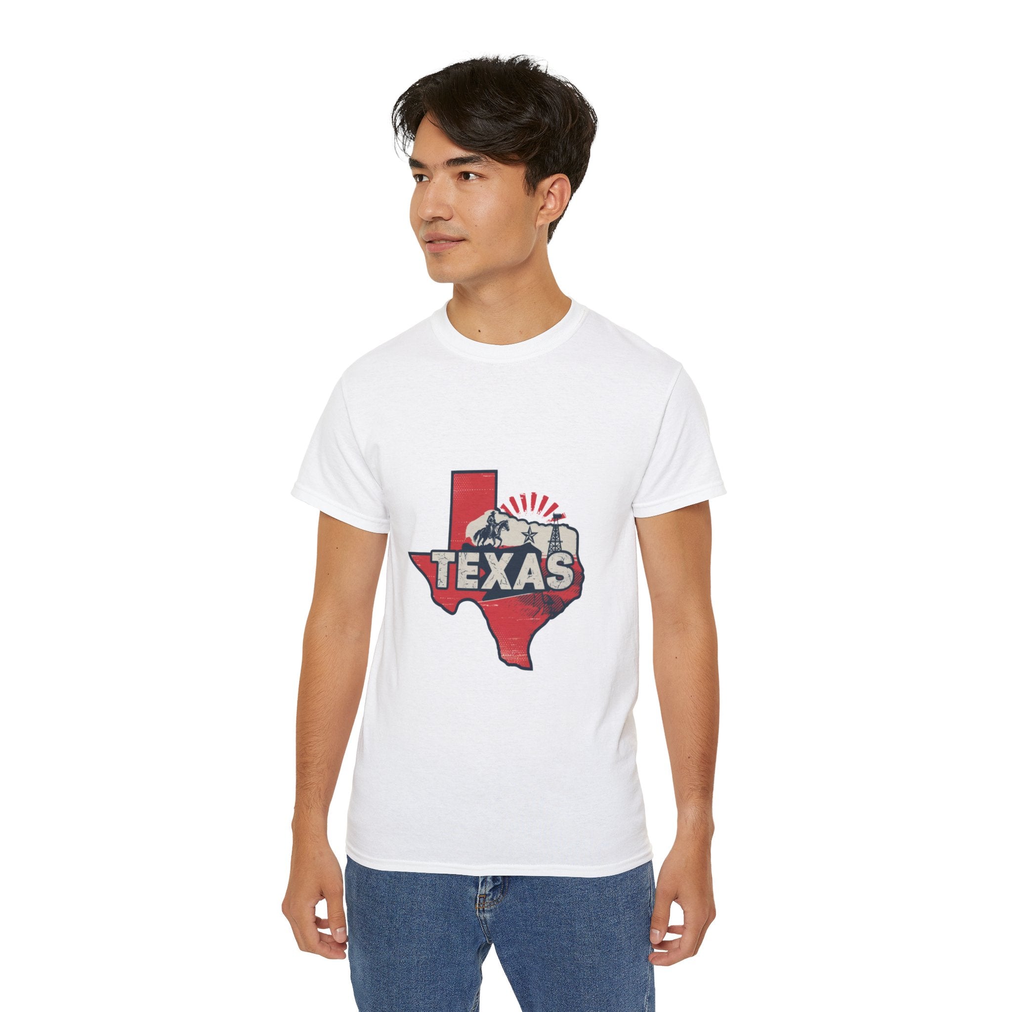 Stati Uniti retrò iconici: t-shirt Texas