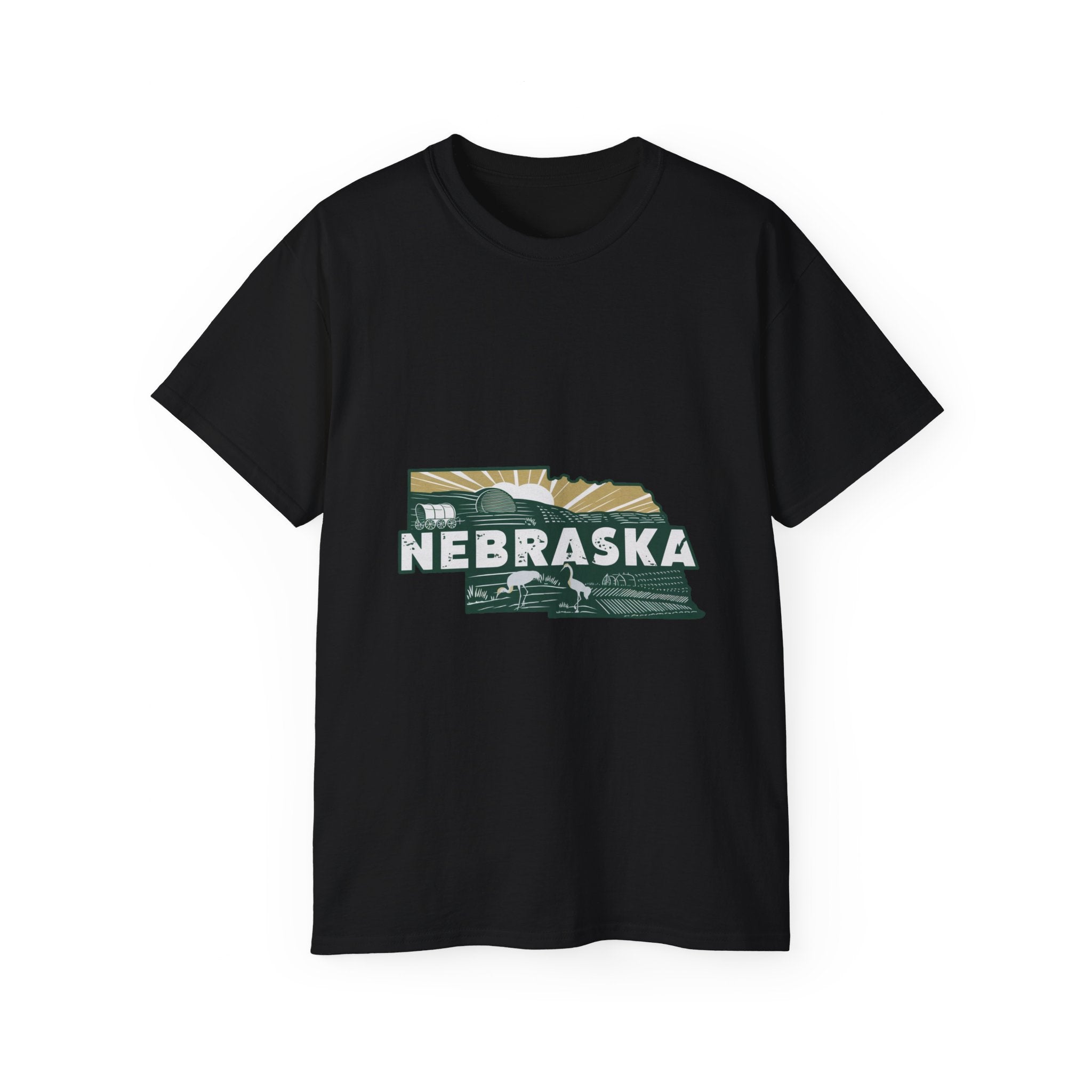 Retro  Iconic U.S. States : Nebraska t-shirt