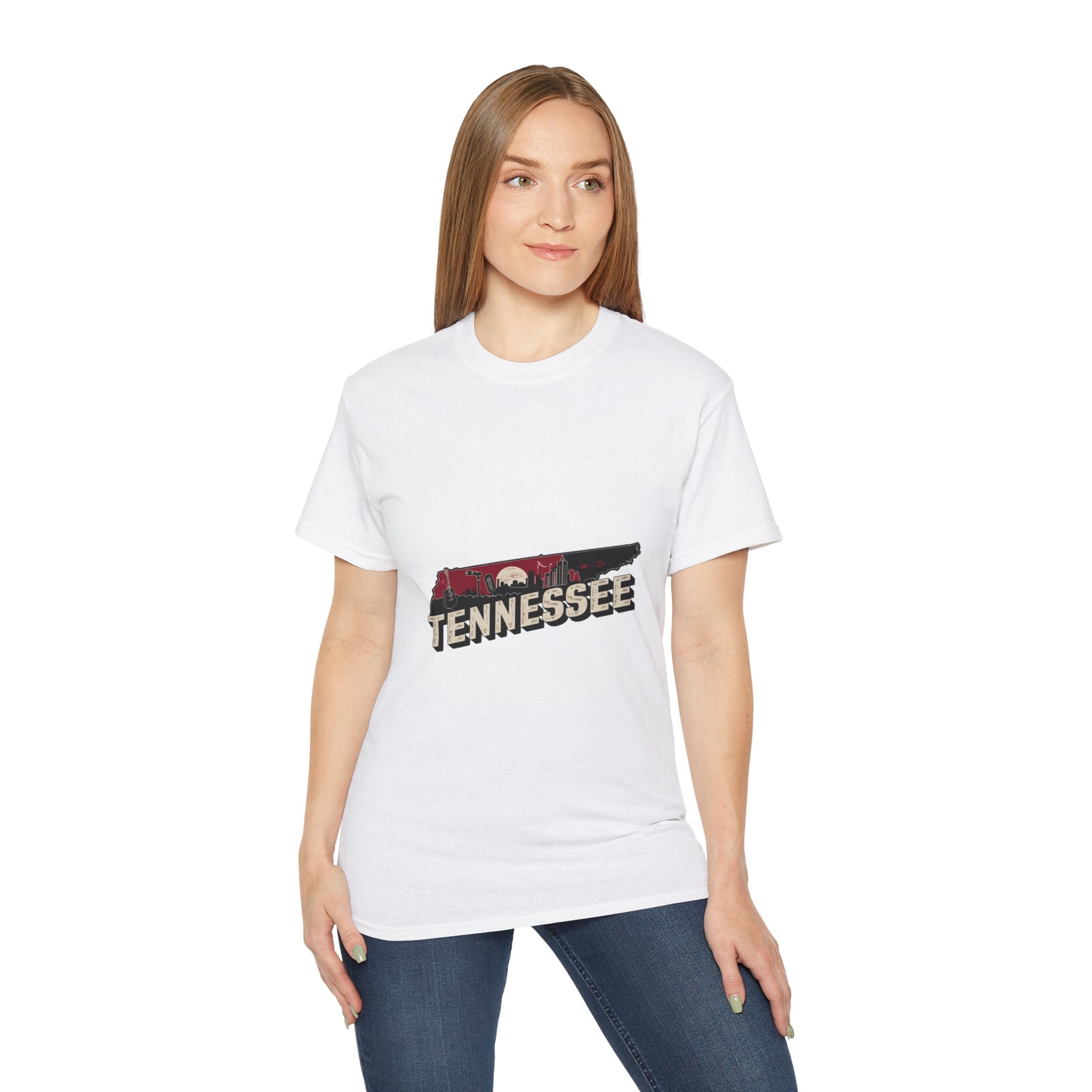 États américains emblématiques rétro : T-shirt Tennesse