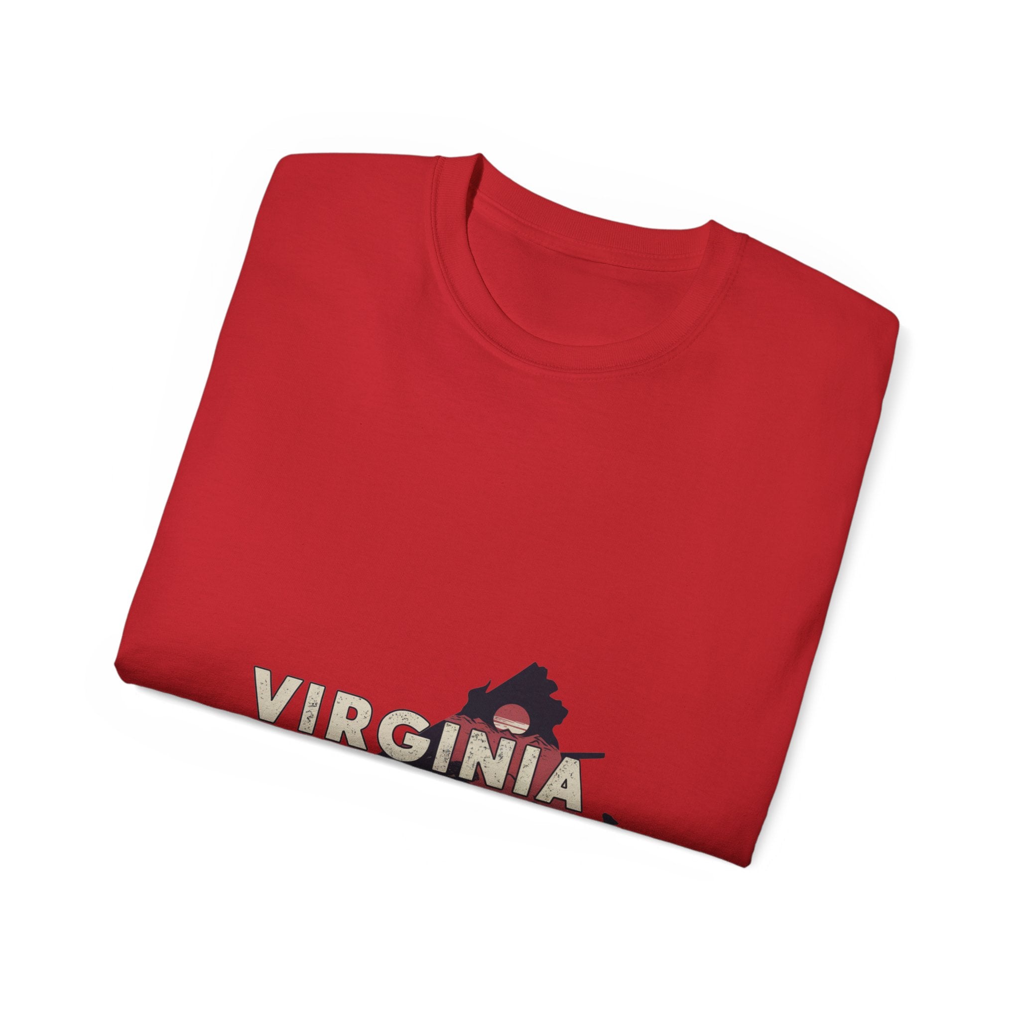 États américains emblématiques rétro : T-shirt Virginia