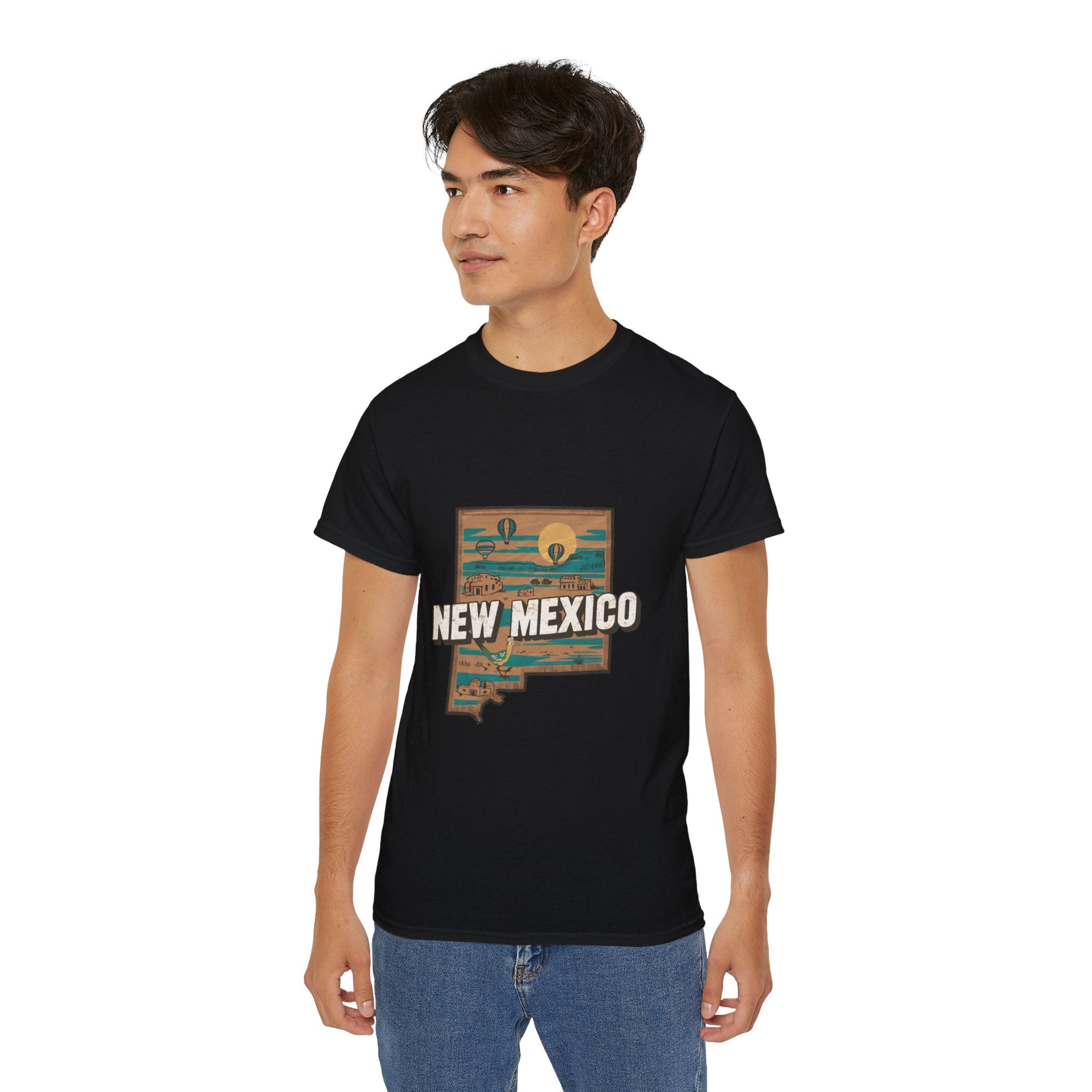 Retro  Iconic U.S. States : New Mexico t-shirt