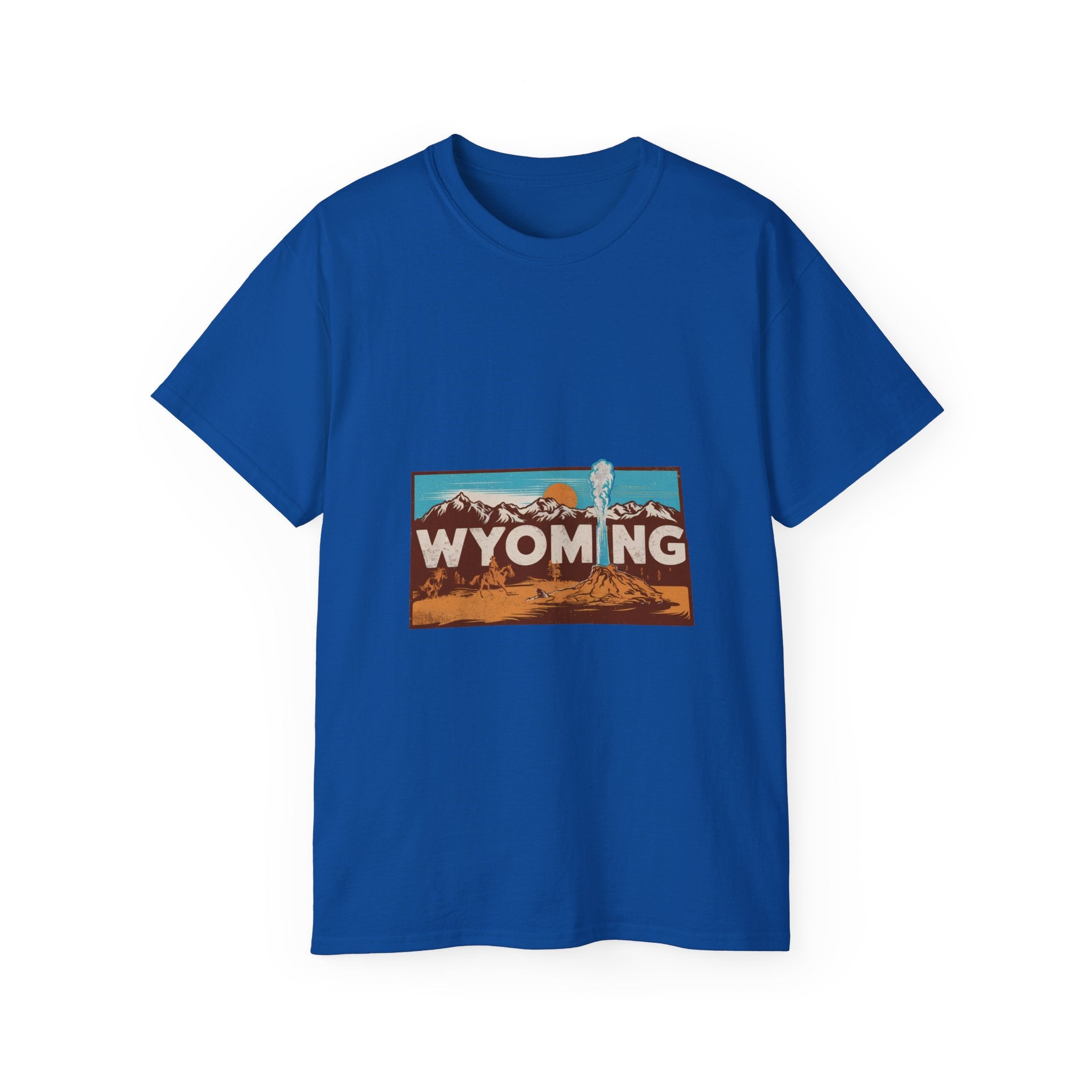 Retro  Iconic U.S. States : Wyoming t-shirt