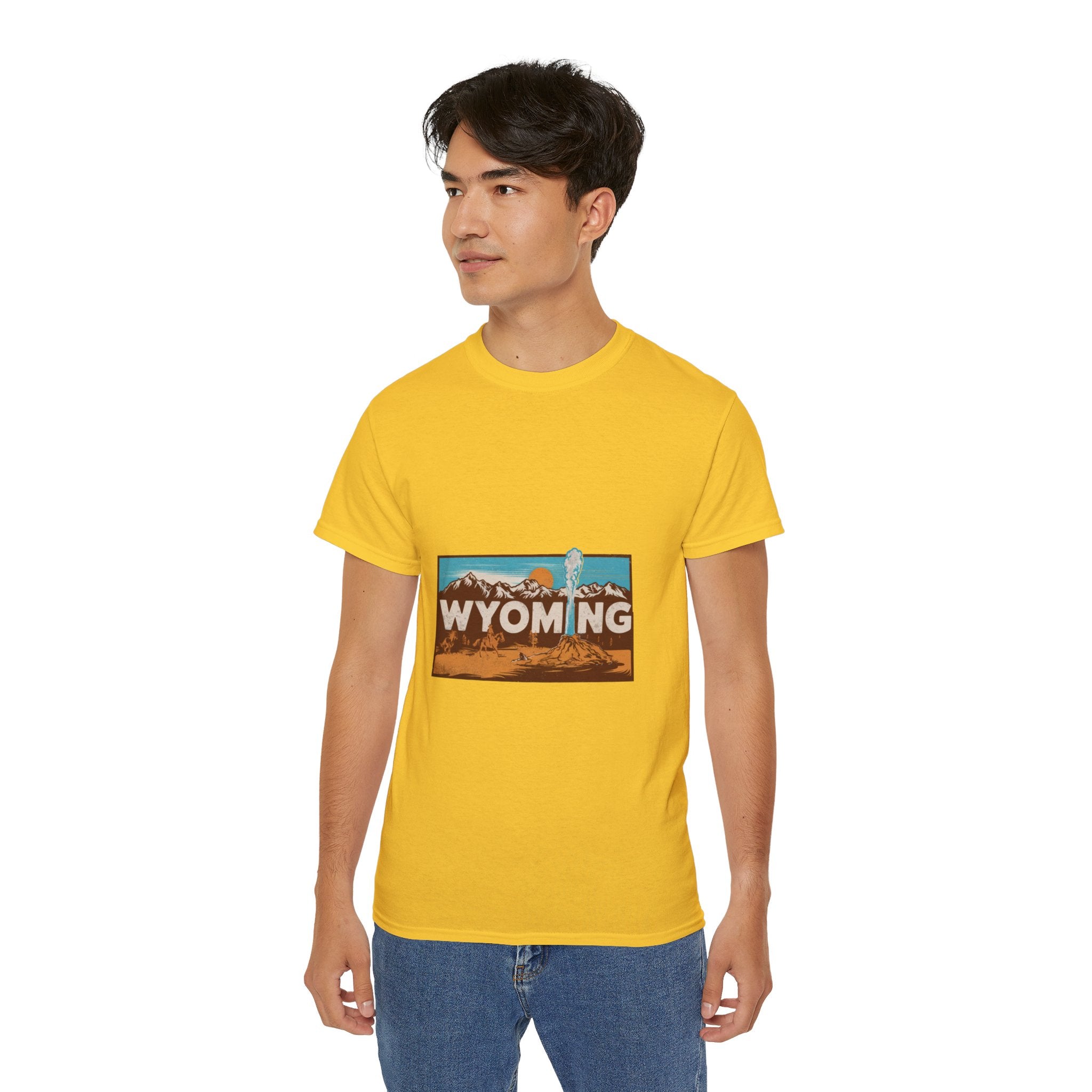 Retro  Iconic U.S. States : Wyoming t-shirt