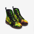 Reggae Vibes Vegan Combat Boots