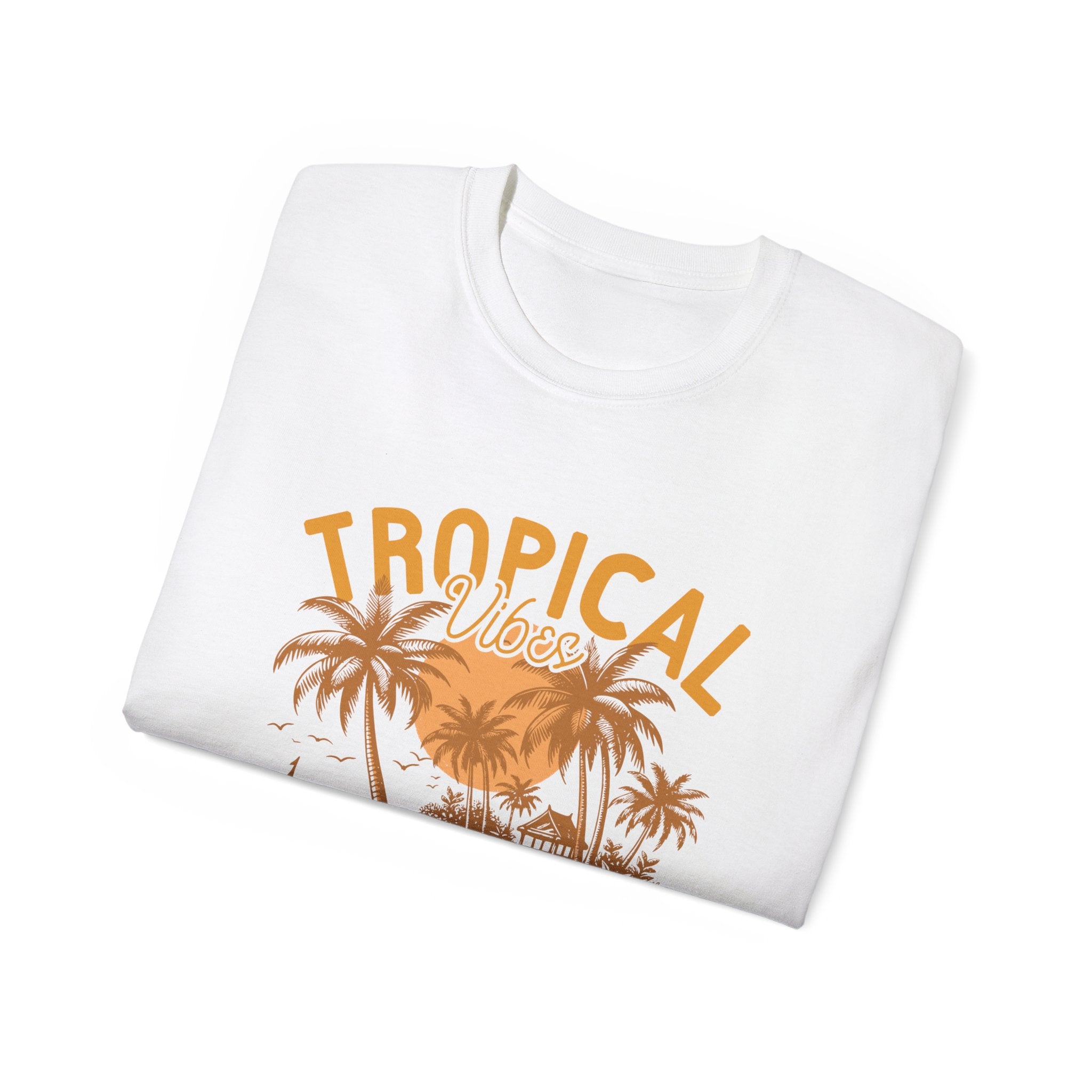 Vintage Summer Beach: maglietta tropicale