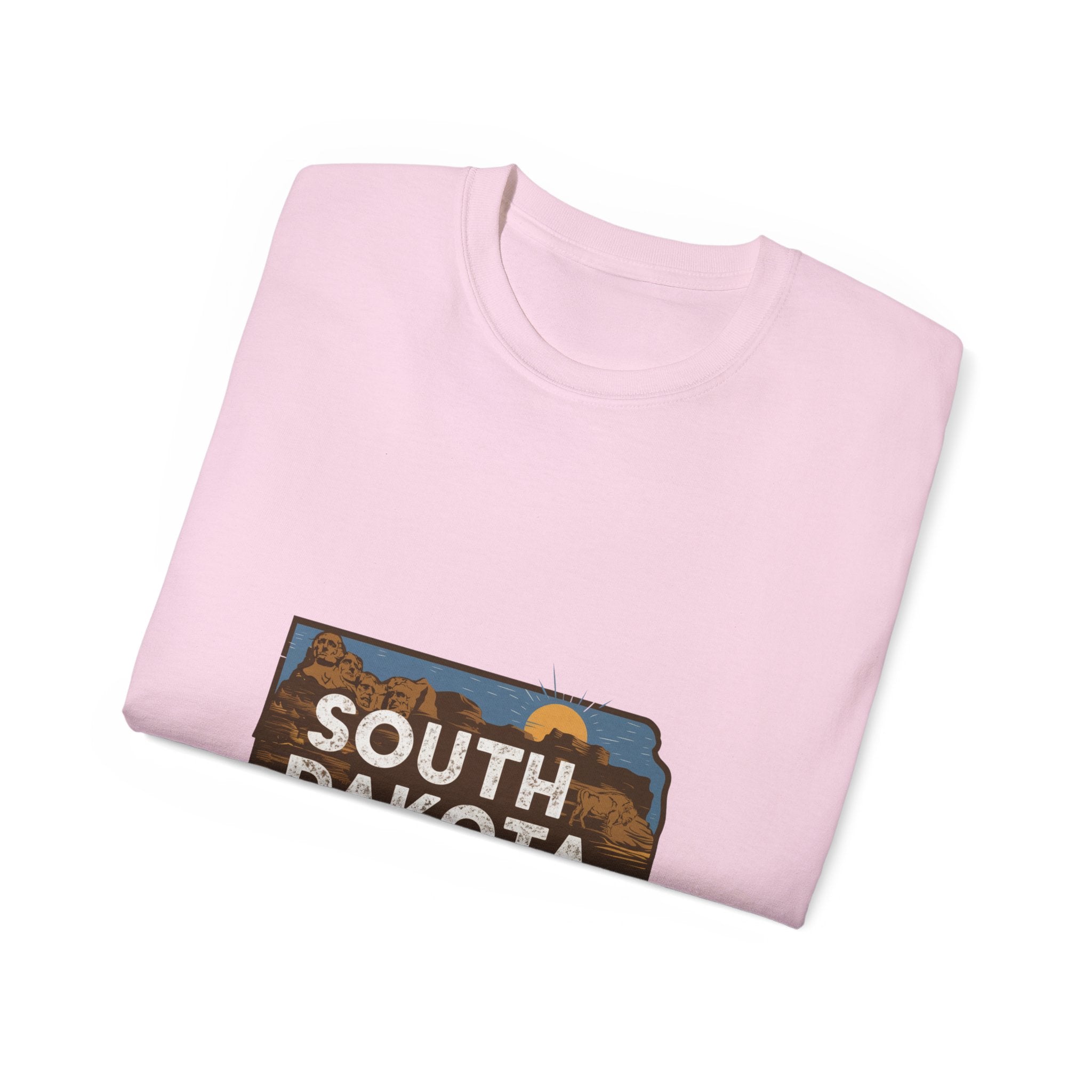 États américains emblématiques rétro : t-shirt Dakota du Sud