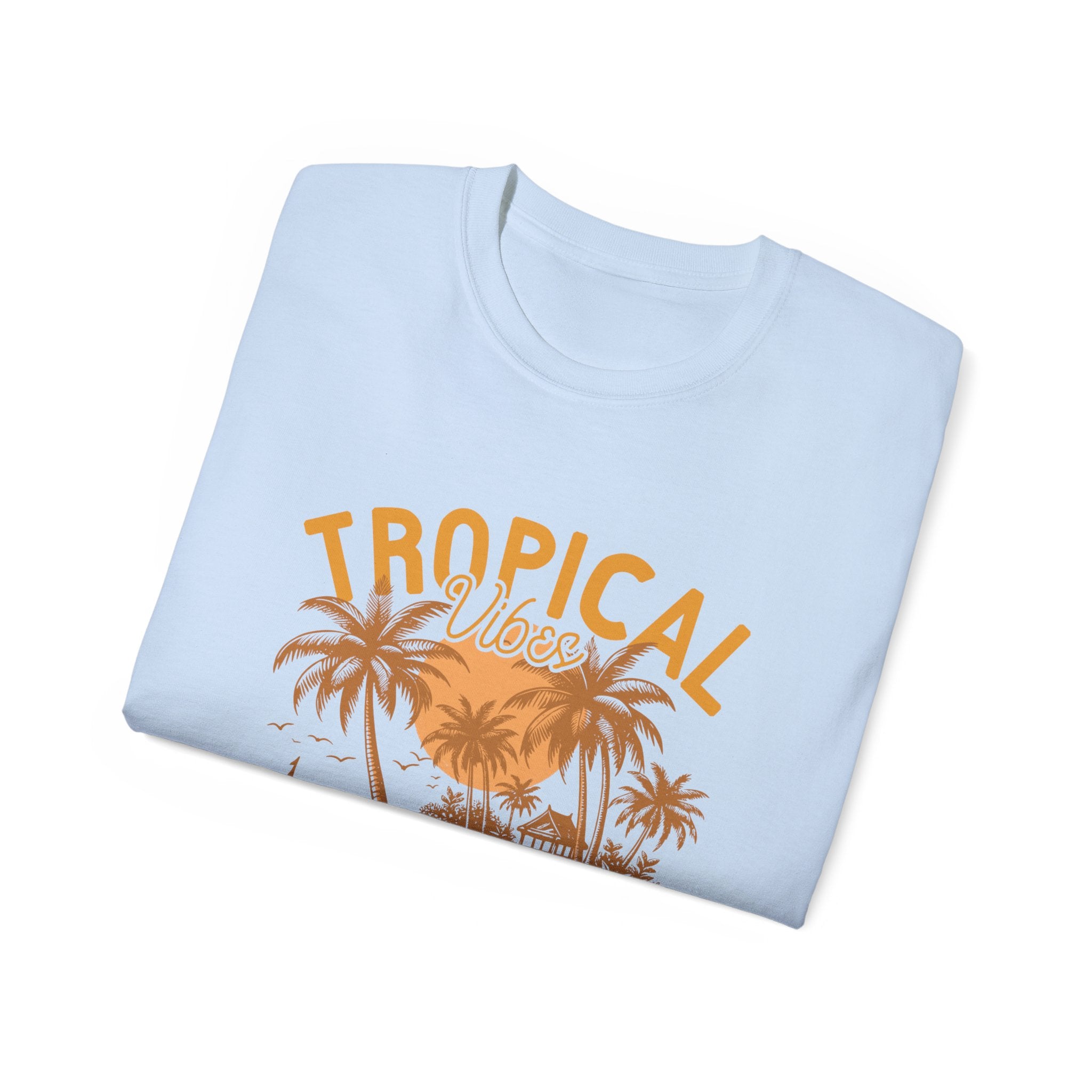 Vintage Summer Beach: maglietta tropicale