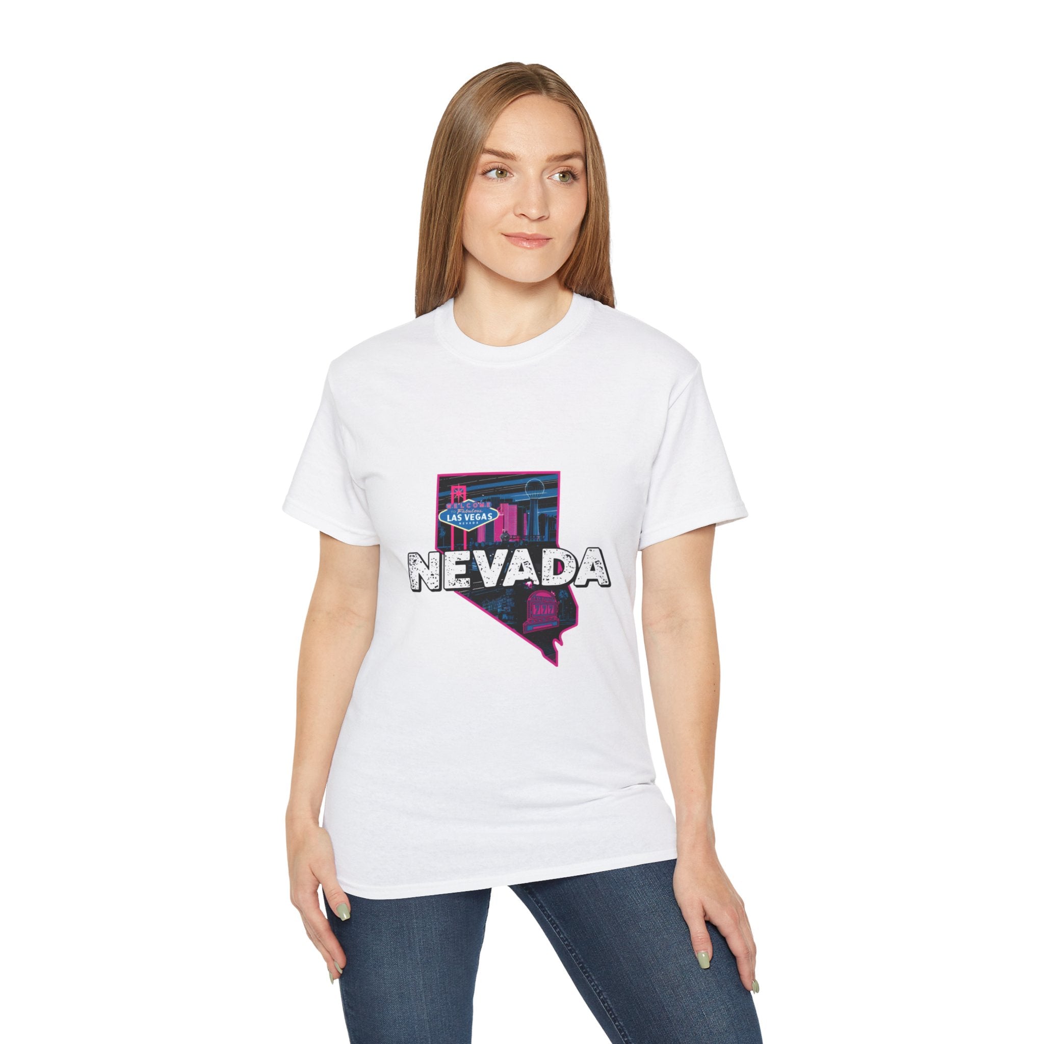 Retro  Iconic U.S. States : Nevada t-shirt