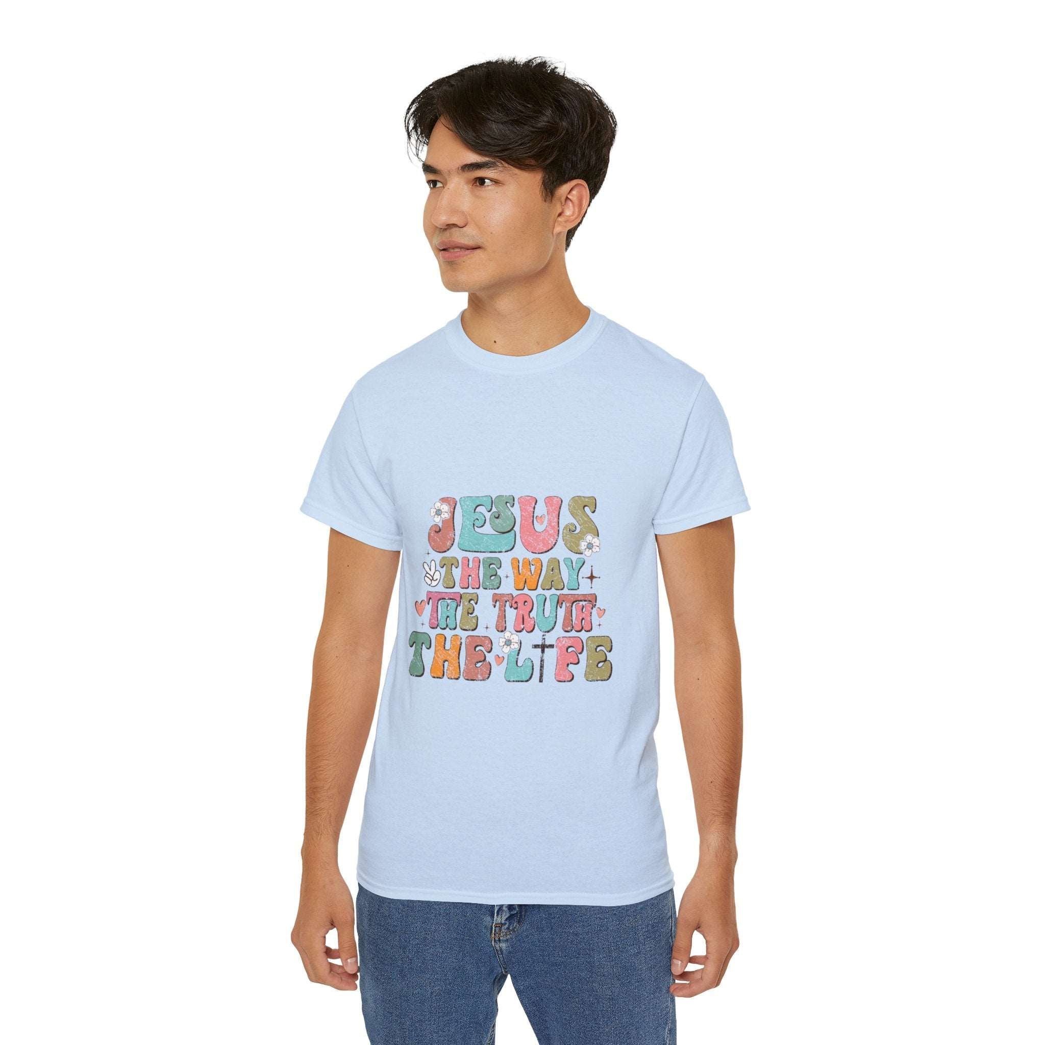 Christian t-shirt, Jesus the Way, The Truth, The Life t-shirt