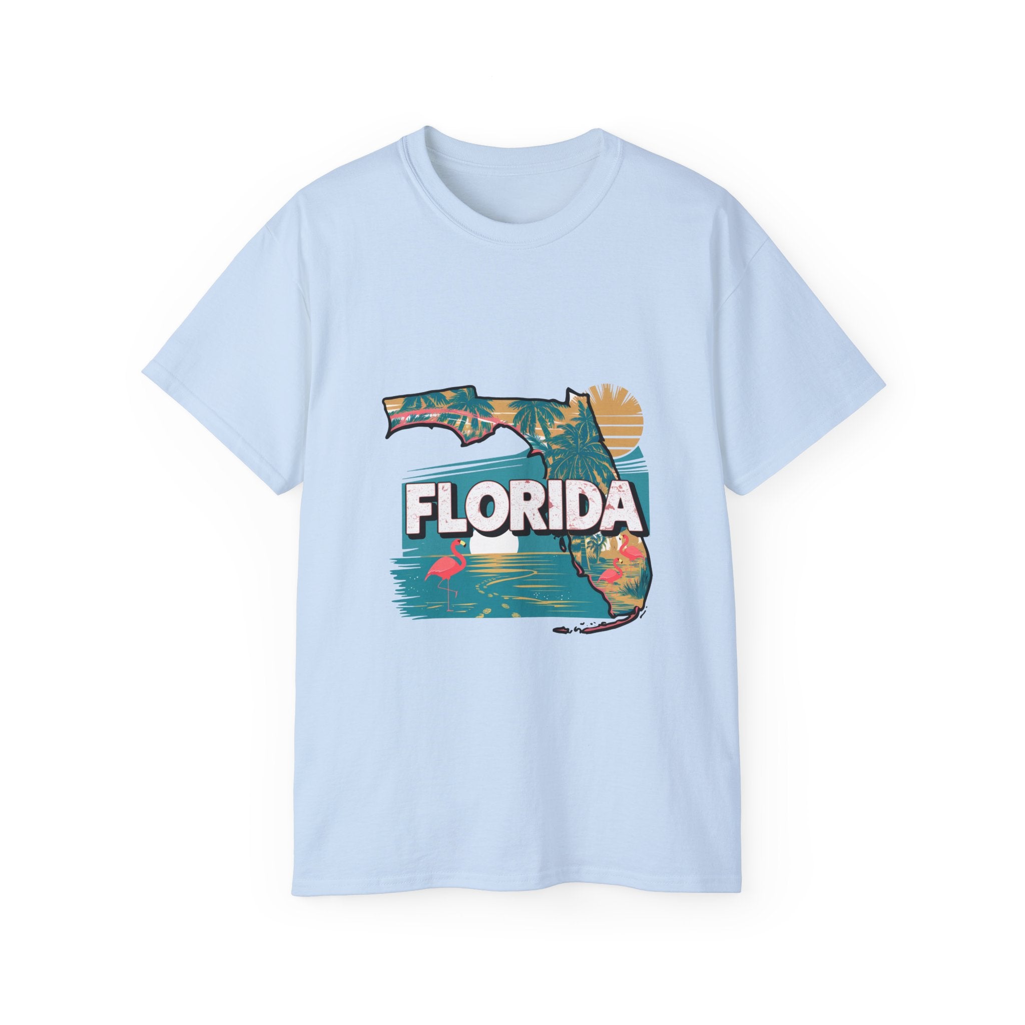 T-shirt rétro emblématique des États-Unis : Floride