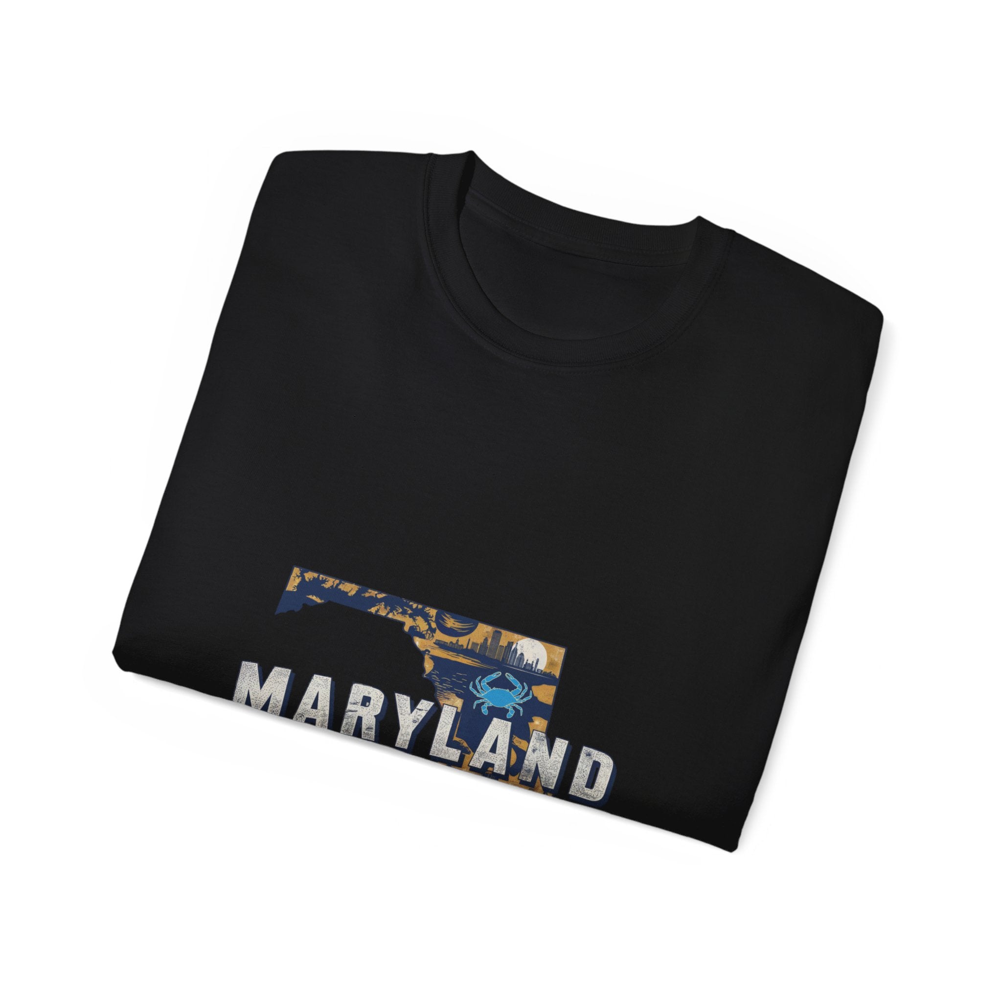 États américains emblématiques rétro : t-shirt Maryland