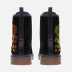 Reggae Life Vegan Combat Boots