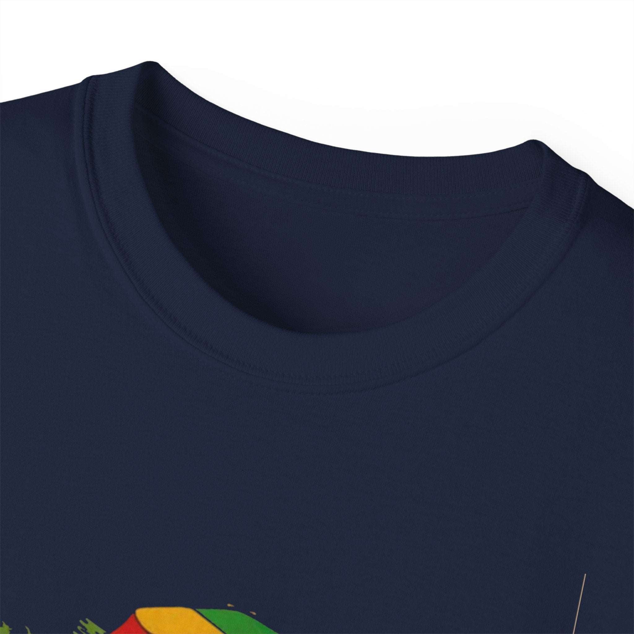 Bold Print Reggae T-Shirt: Make a Statement