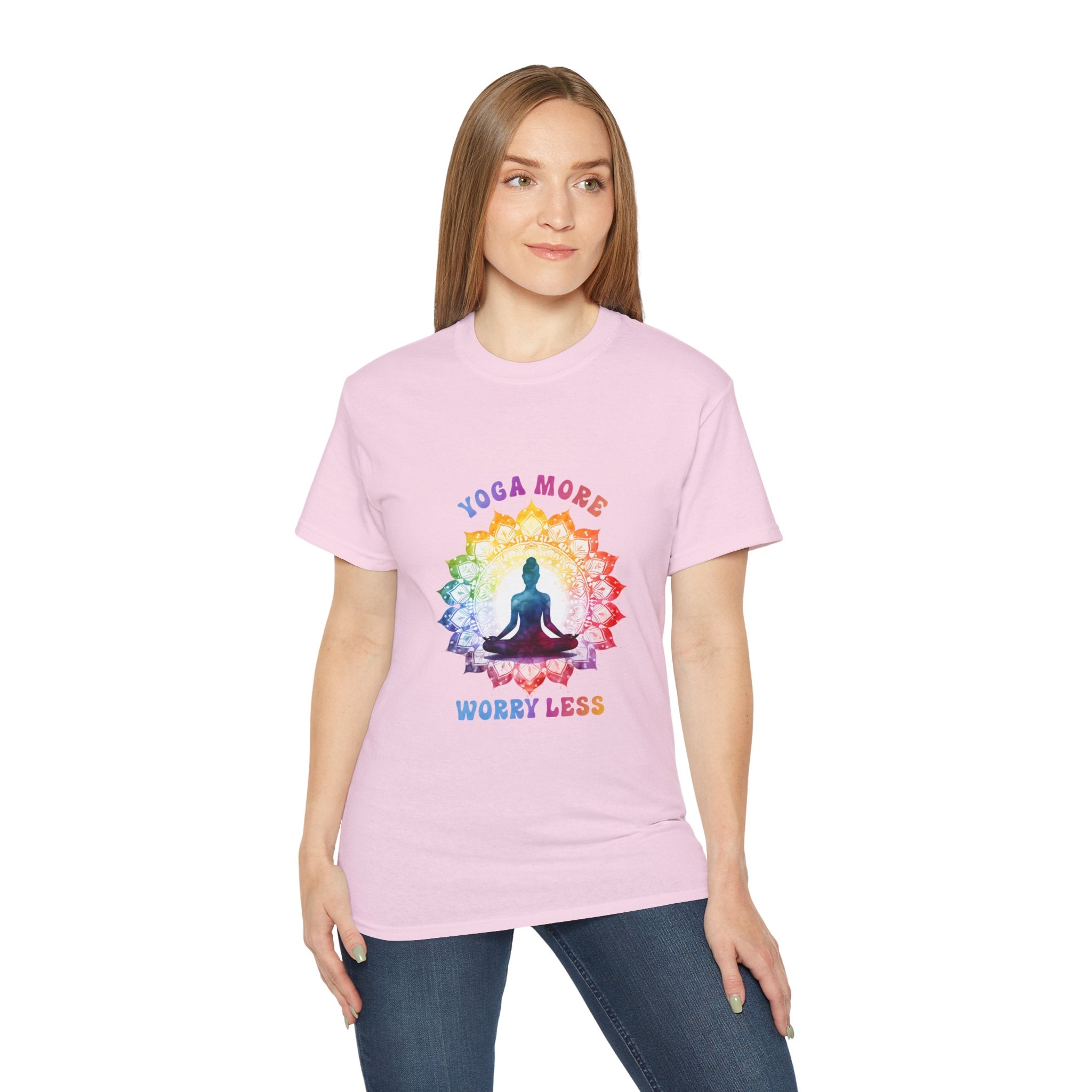 T-shirt de yoga, T-shirt de méditation, T-shirt Yoga Plus