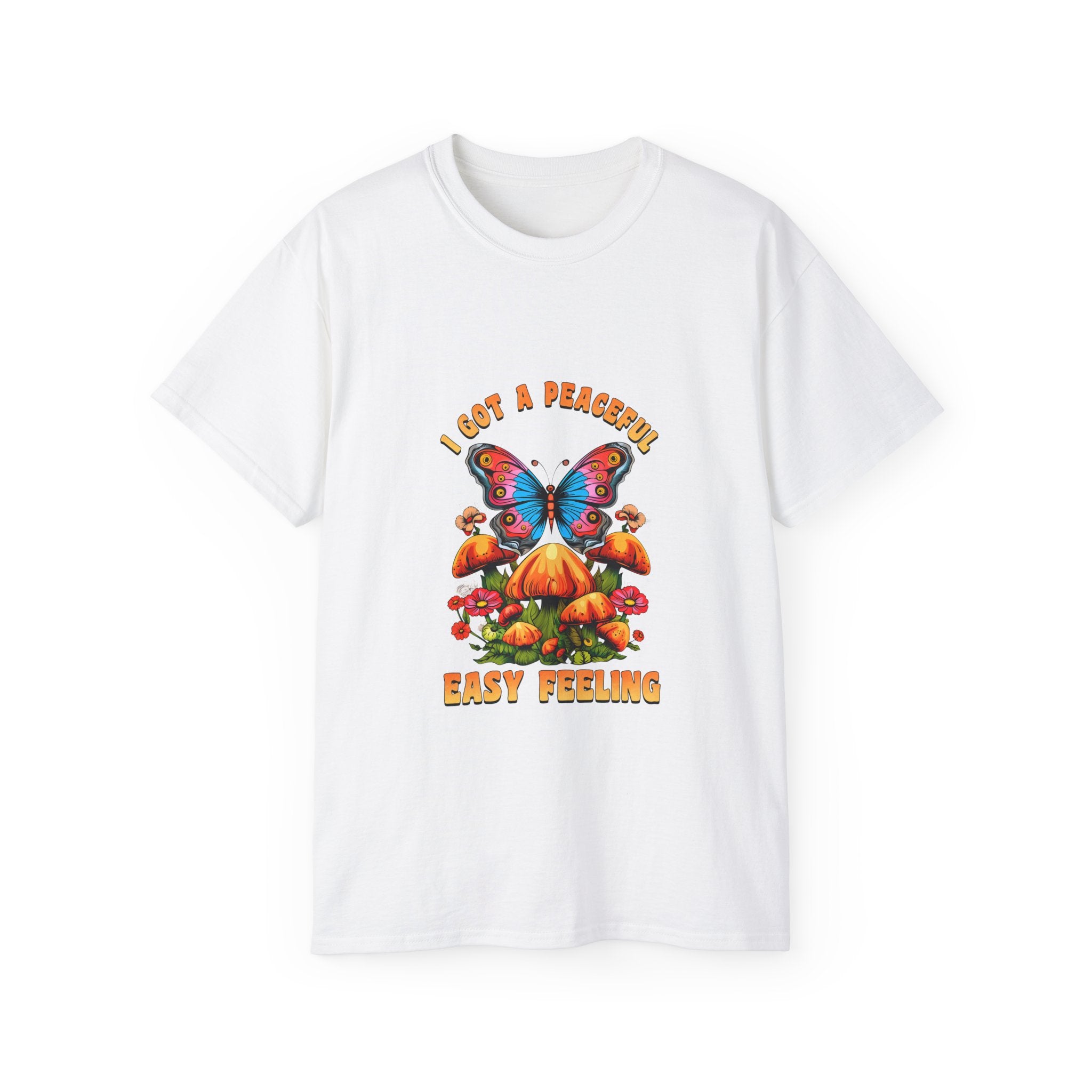 Hippie t-shirt, easy feeling t-shirt