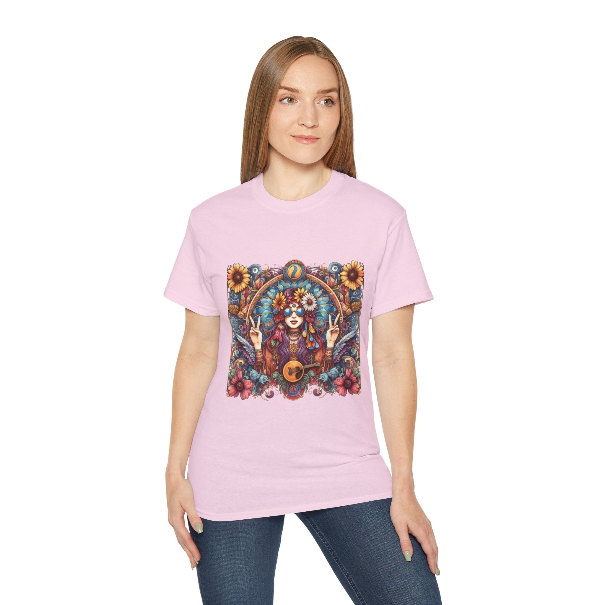 Hippie t-shirt, Flower Power t-shirt