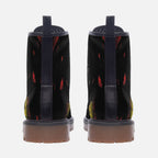 Bob Marley Rasta Vegan Combat Boots