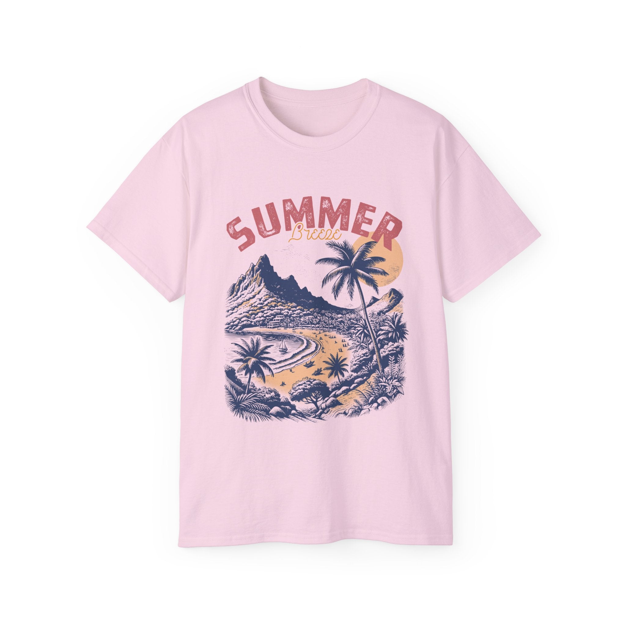 Plage d'été vintage : t-shirt Summer Breeze