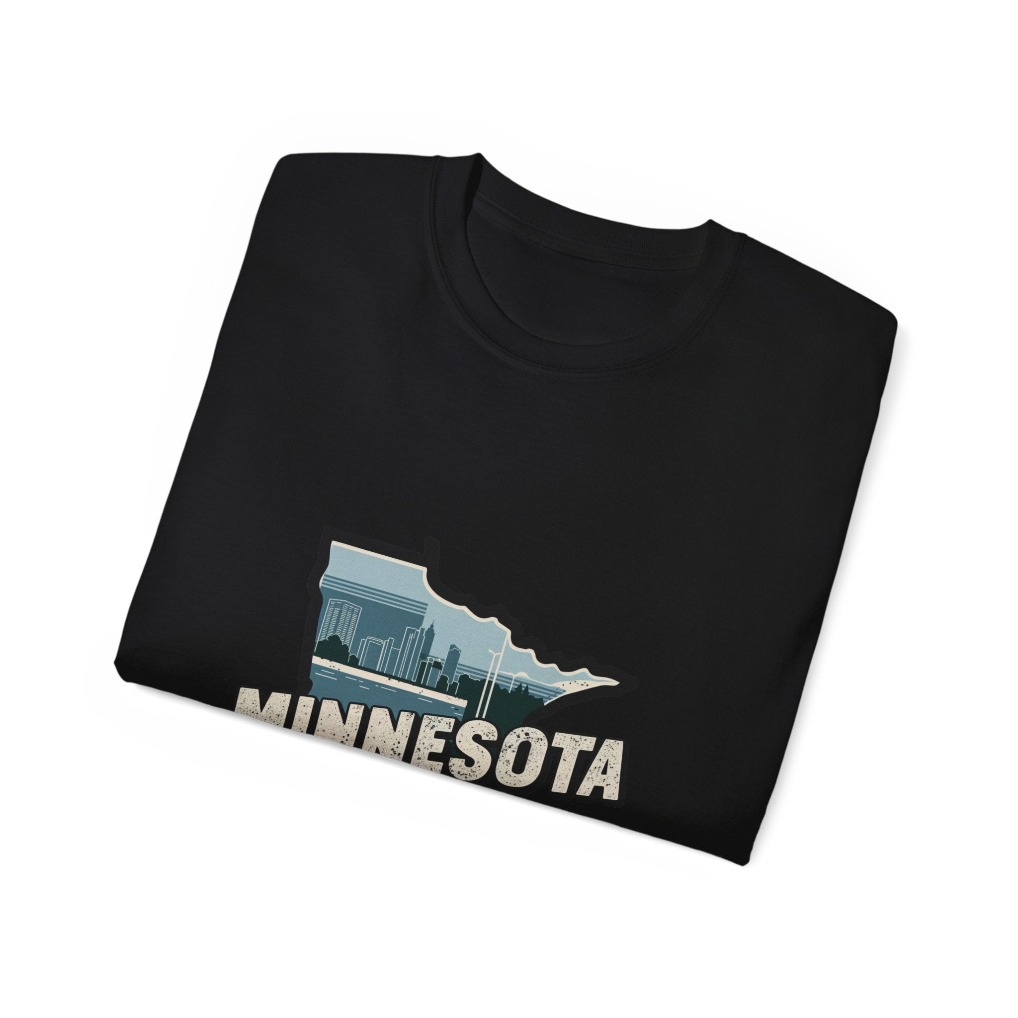 États américains emblématiques rétro : t-shirt Minnesota