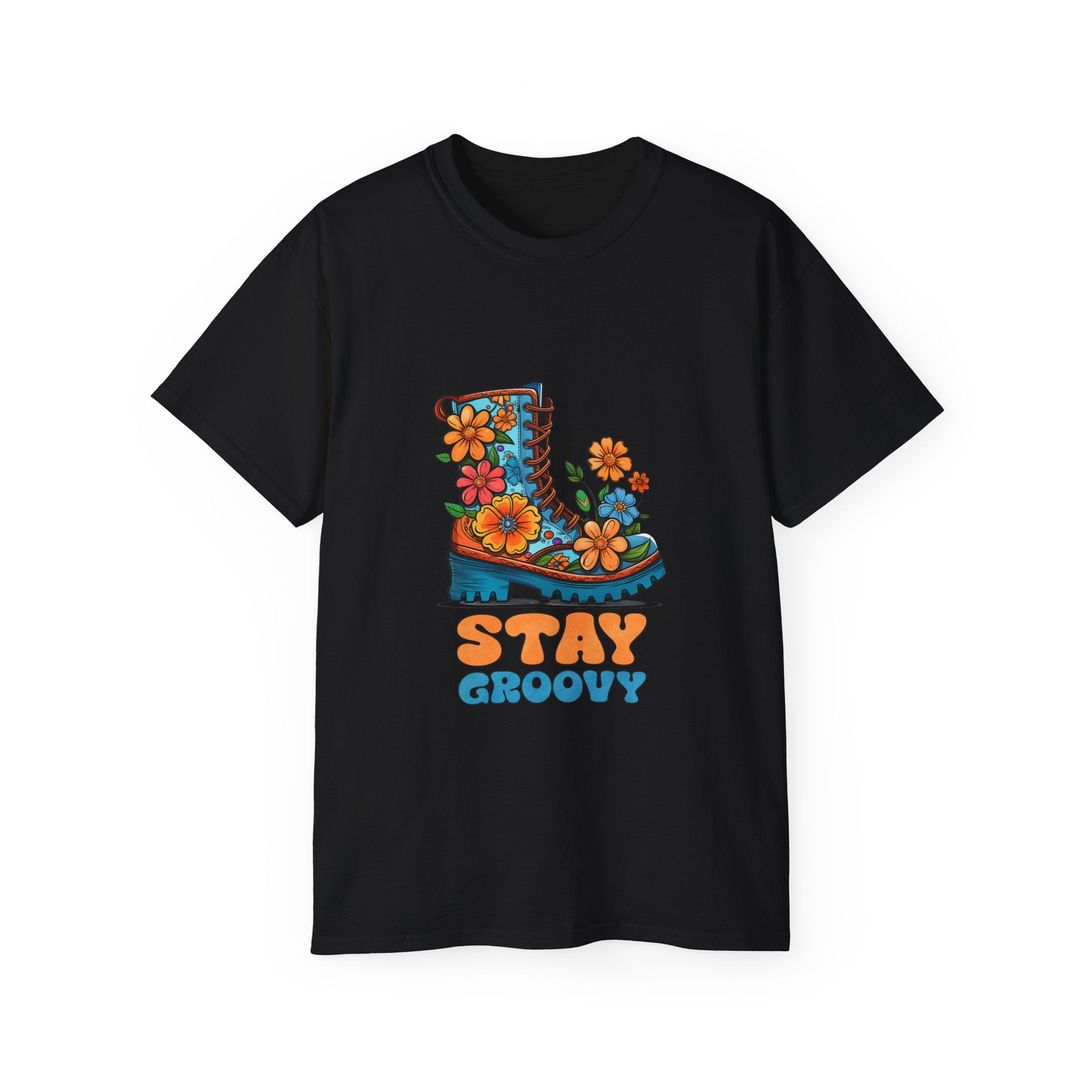 Hippie t-shirt, stay groovy t-shirt