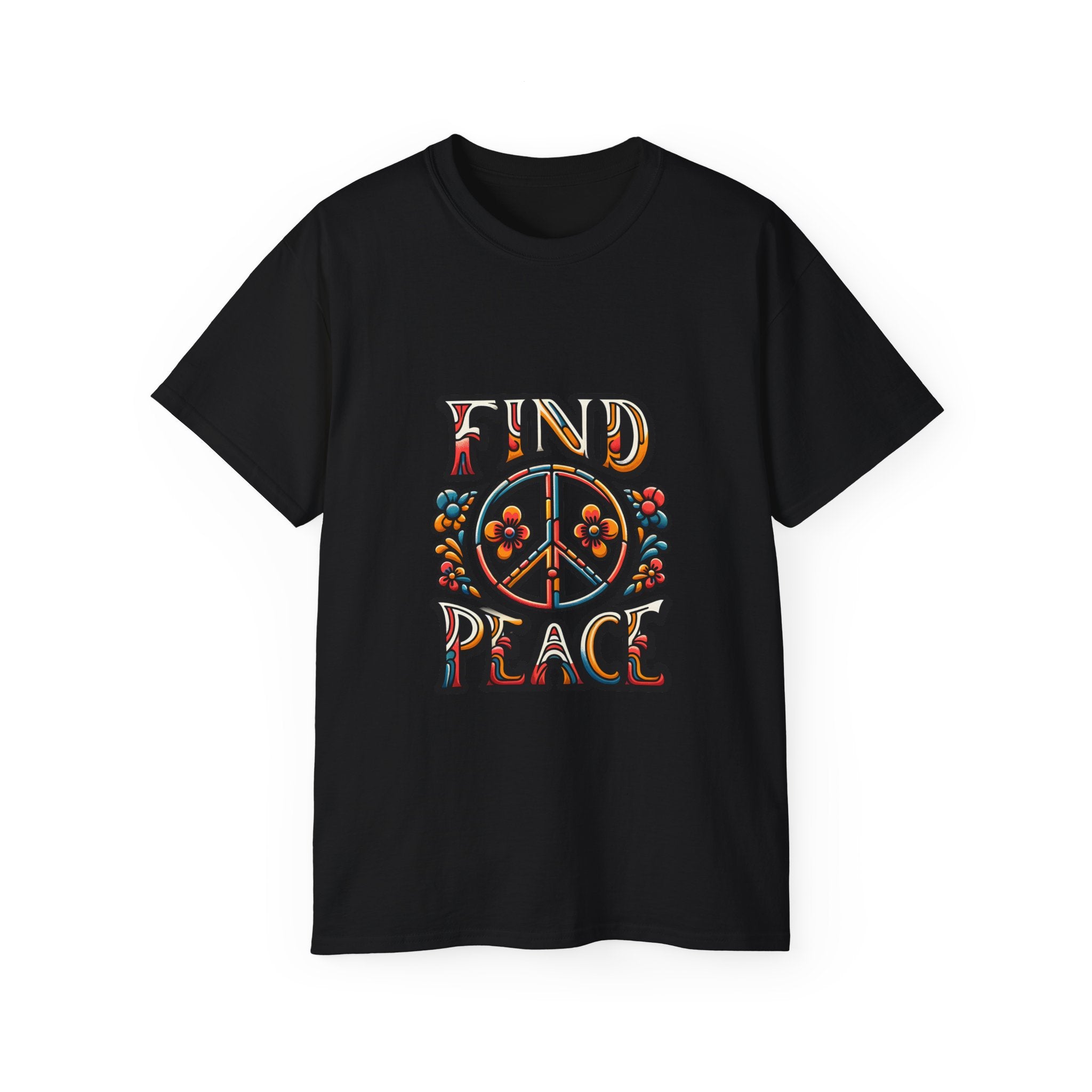 T-shirt hippie, T-shirt Trouver la sérénité