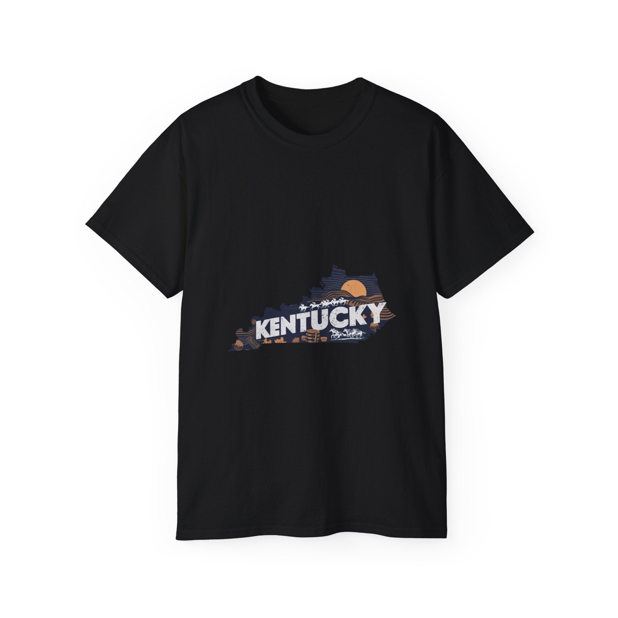 États américains emblématiques rétro : t-shirt Kentucky