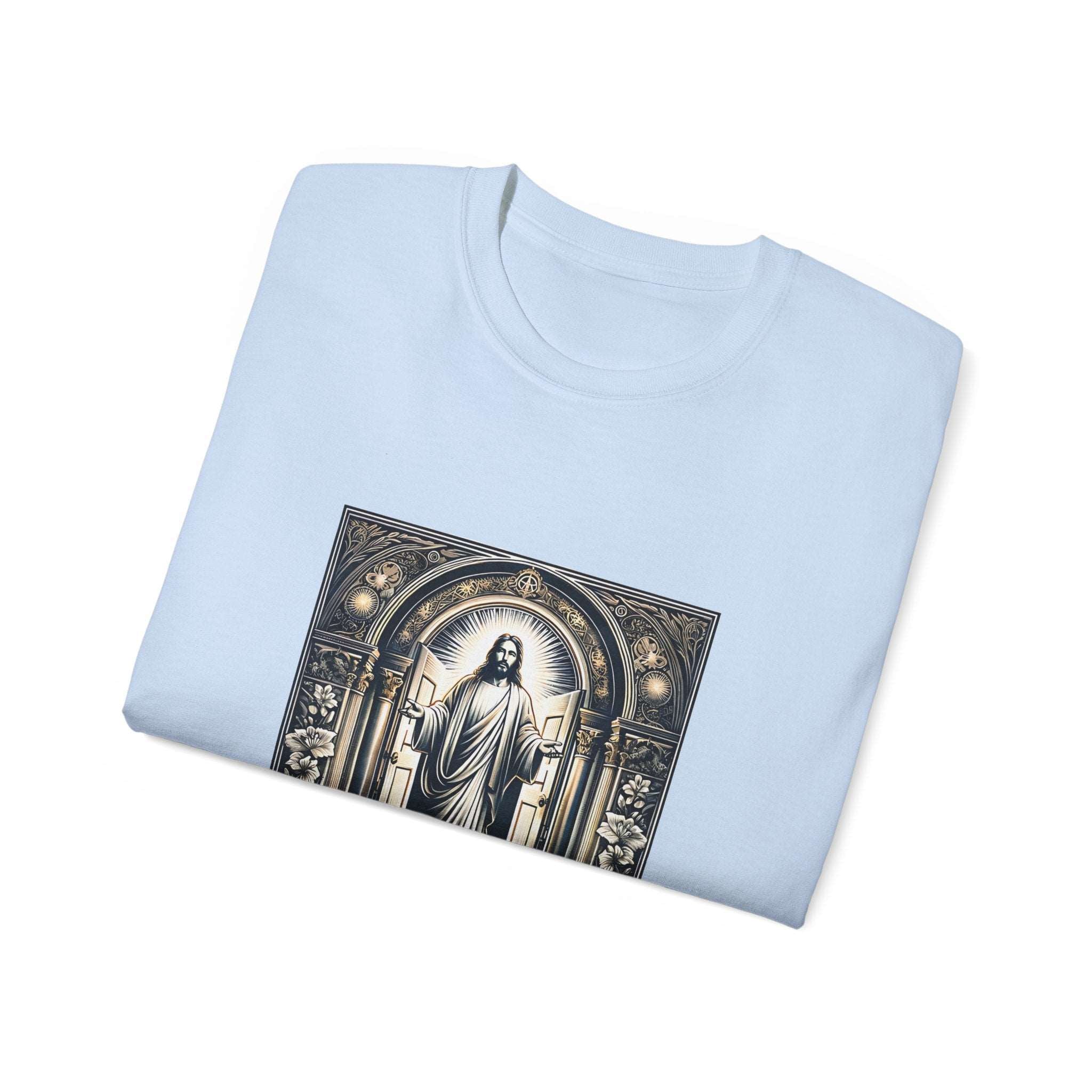 Christian t-shirt, Open the door t-shirt