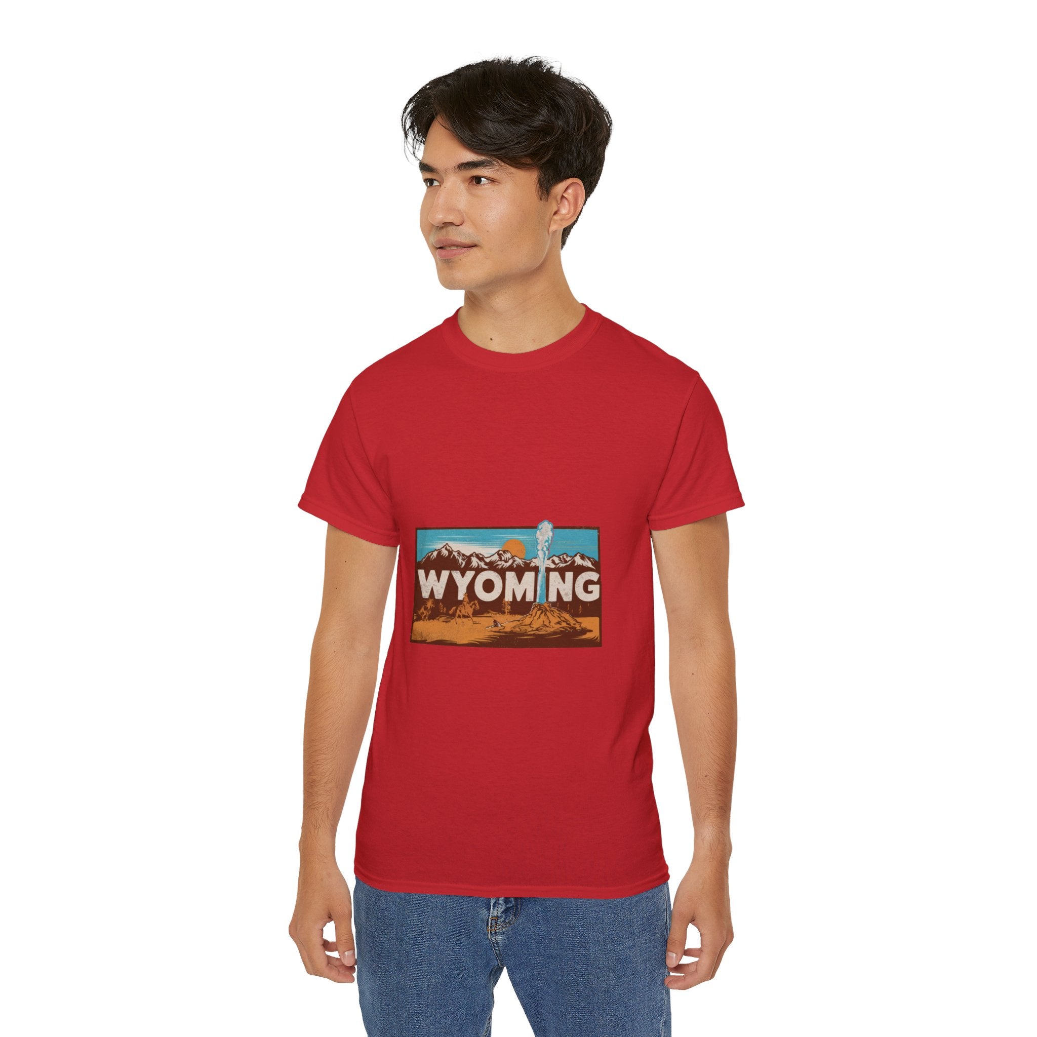 Retro  Iconic U.S. States : Wyoming t-shirt