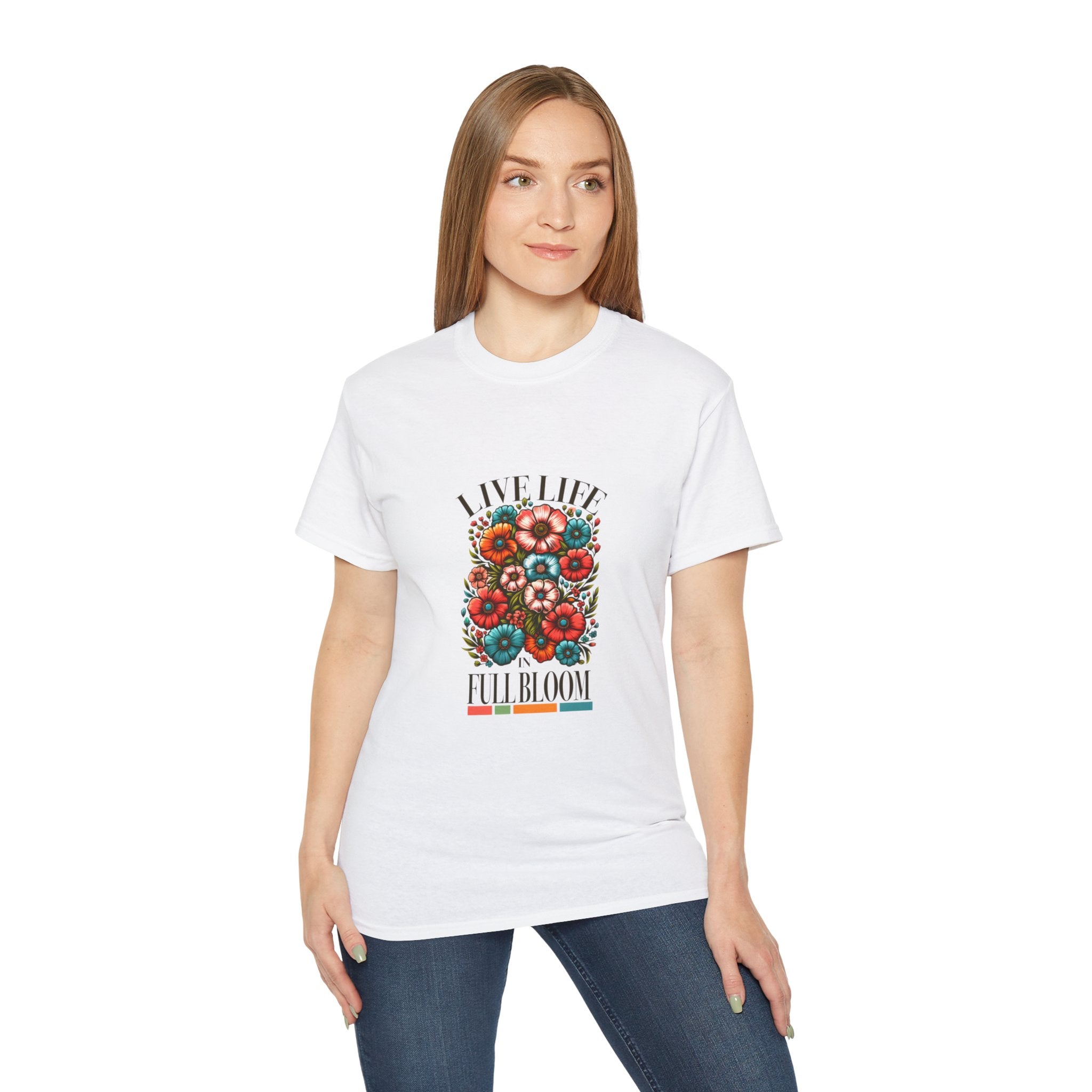 Hippie t-shirt, Live life to the full t-shirt