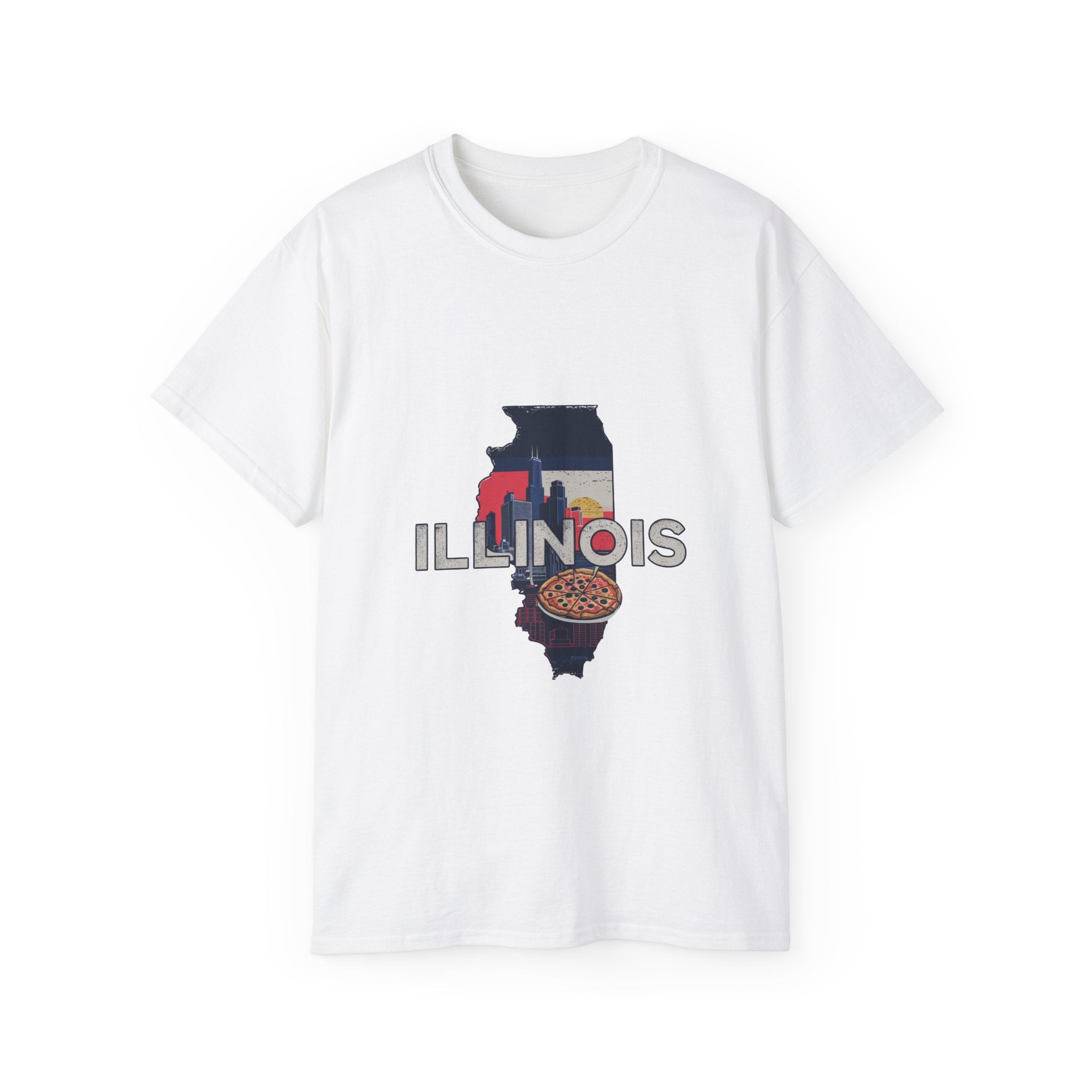 Retro  Iconic U.S. States : Illinois t-shirt