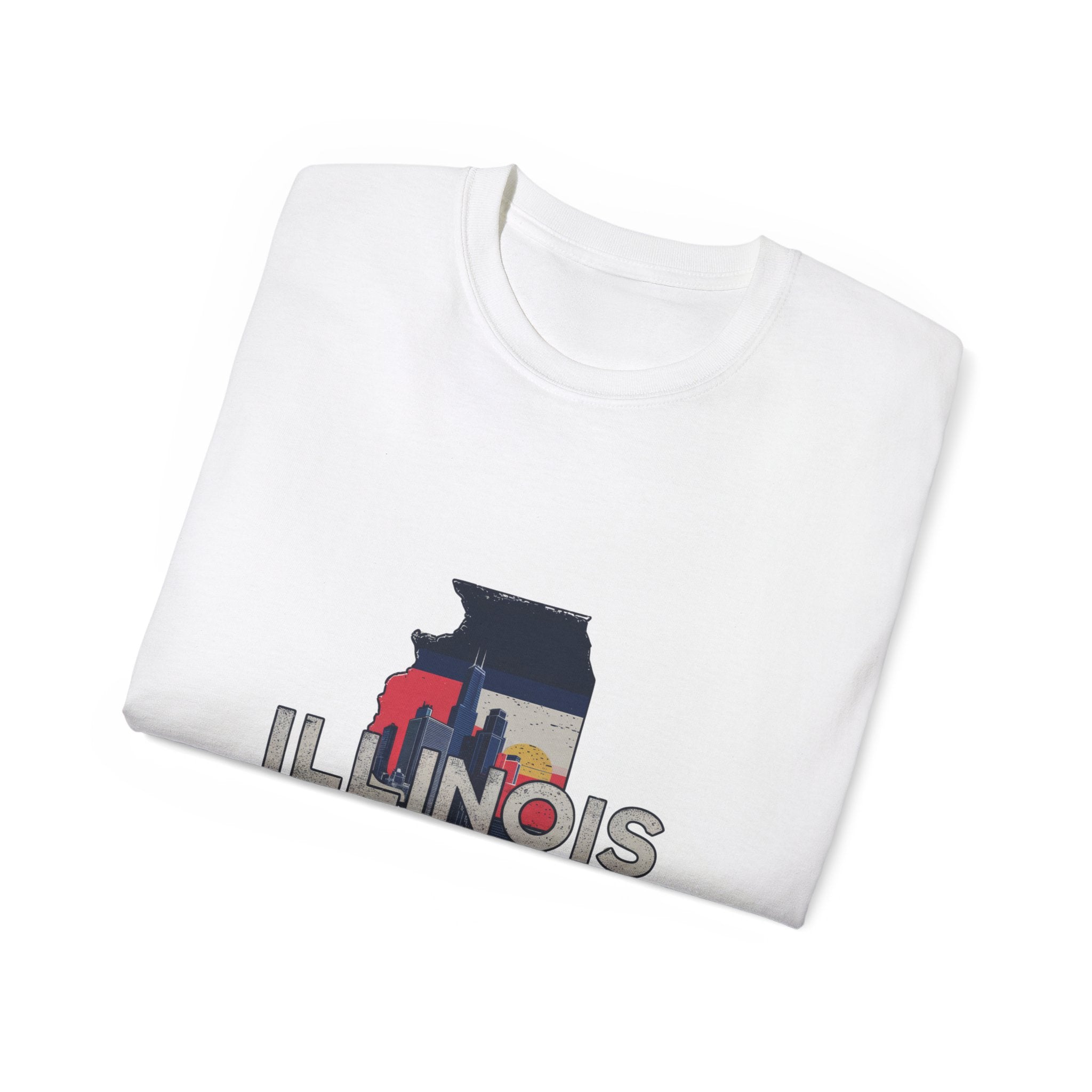 Retro  Iconic U.S. States : Illinois t-shirt