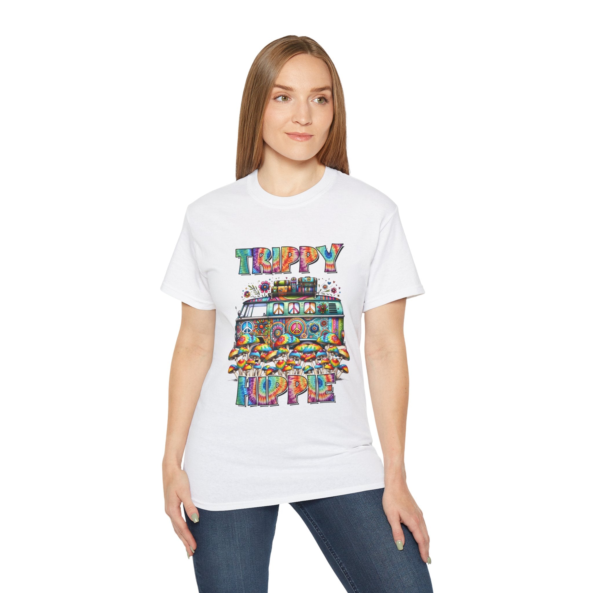 Hippie t-shirt, Trippy hippie t-shirt