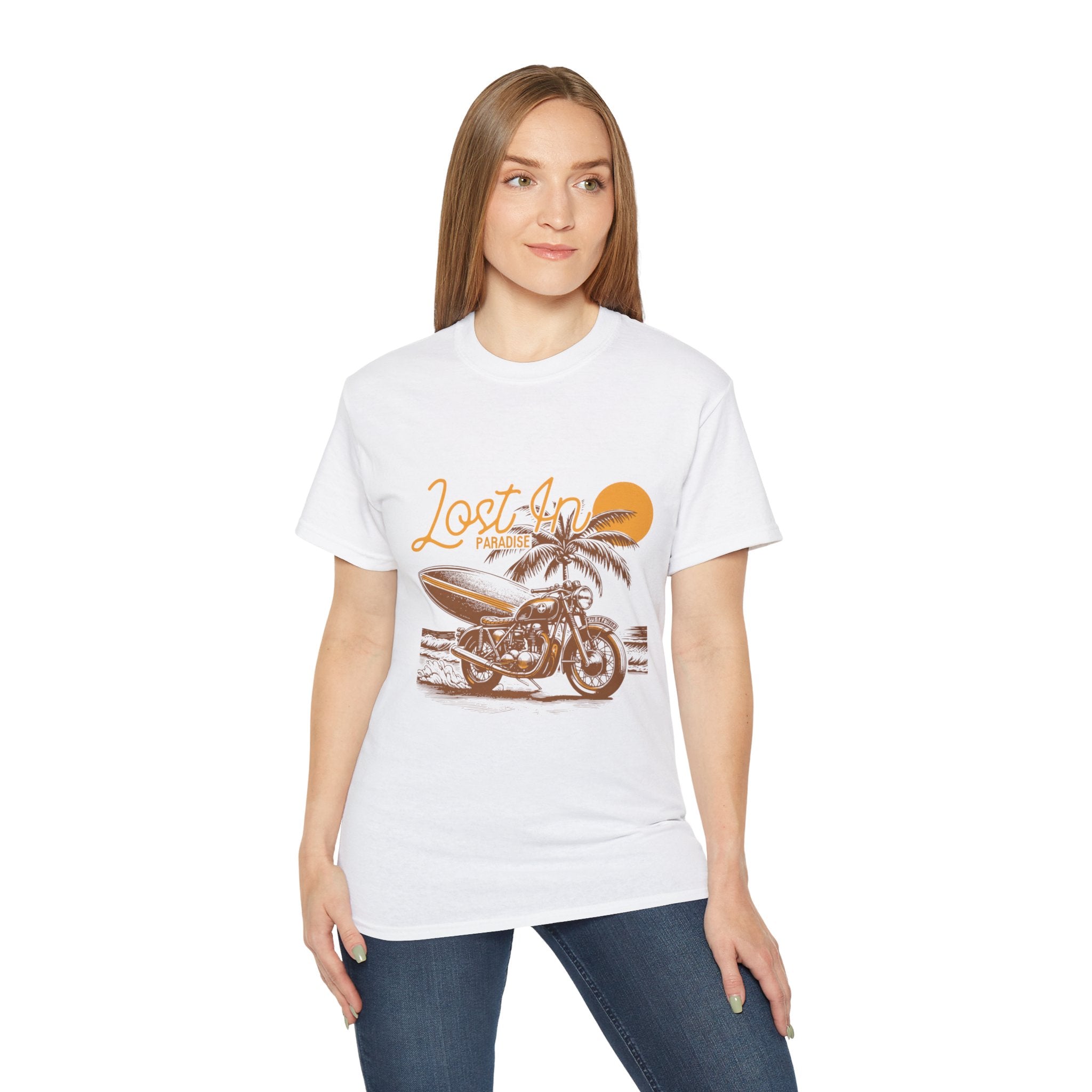 Vintage Summer Beach : Lost In Paradise t-shirt