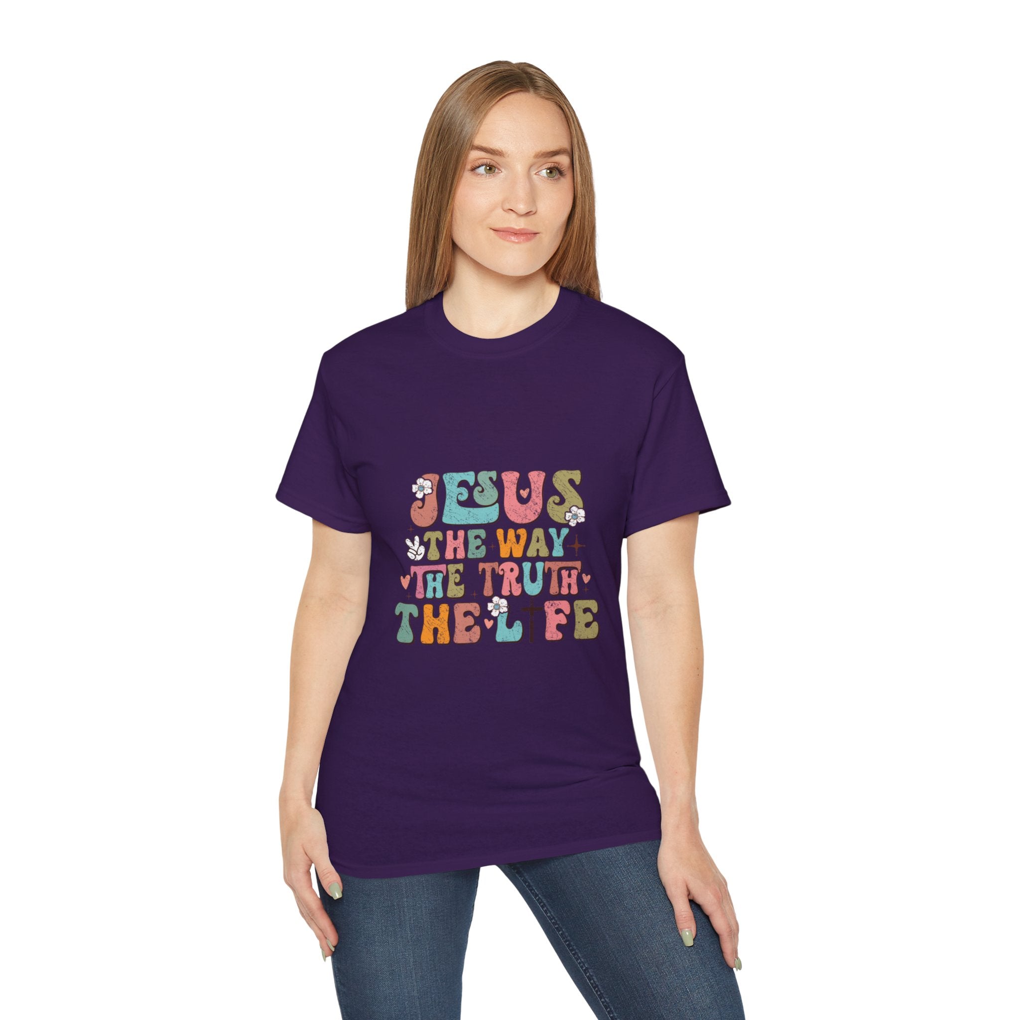 Christian t-shirt, Jesus the Way, The Truth, The Life t-shirt