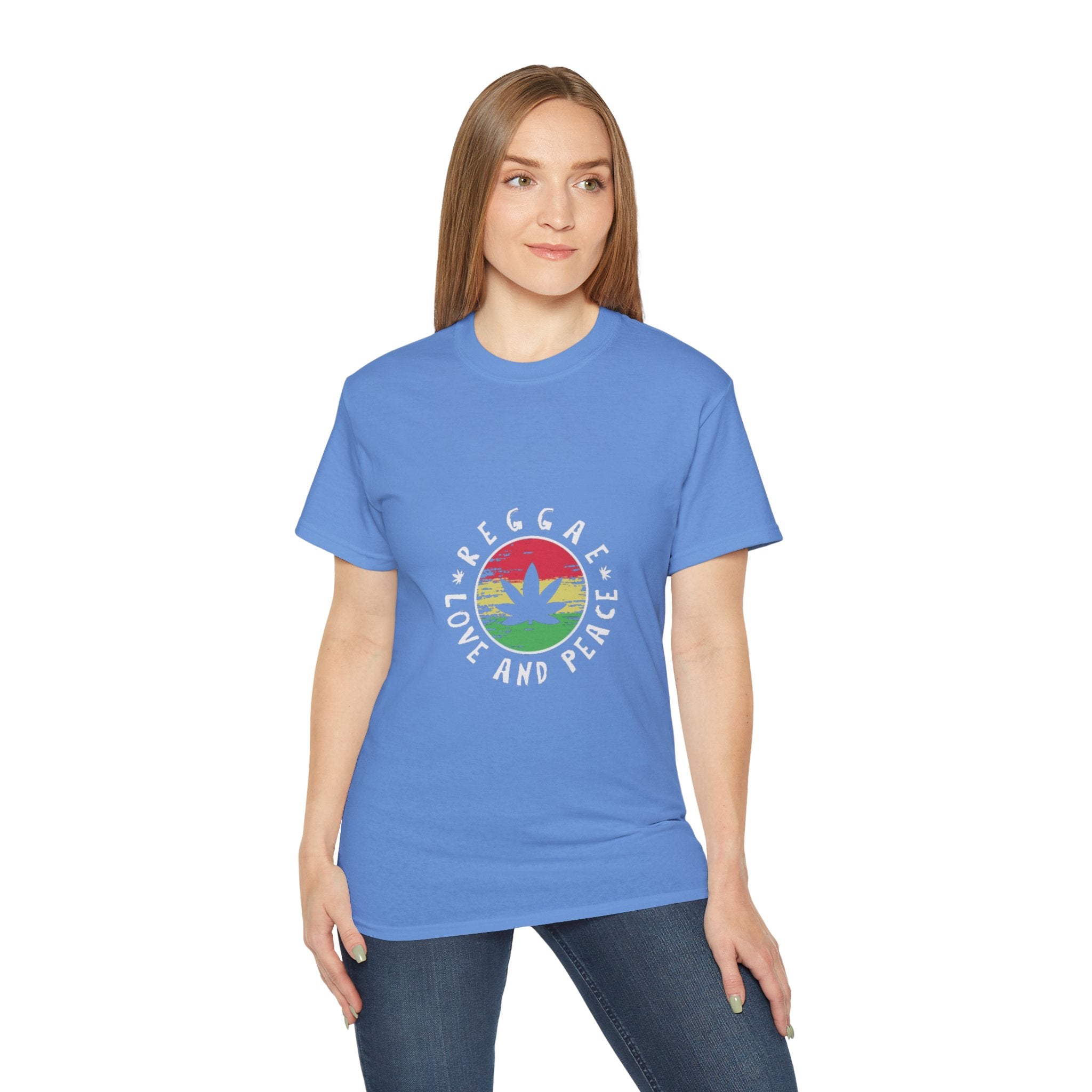 Reggae t-shirt? Peace and love Reggae T-shirt