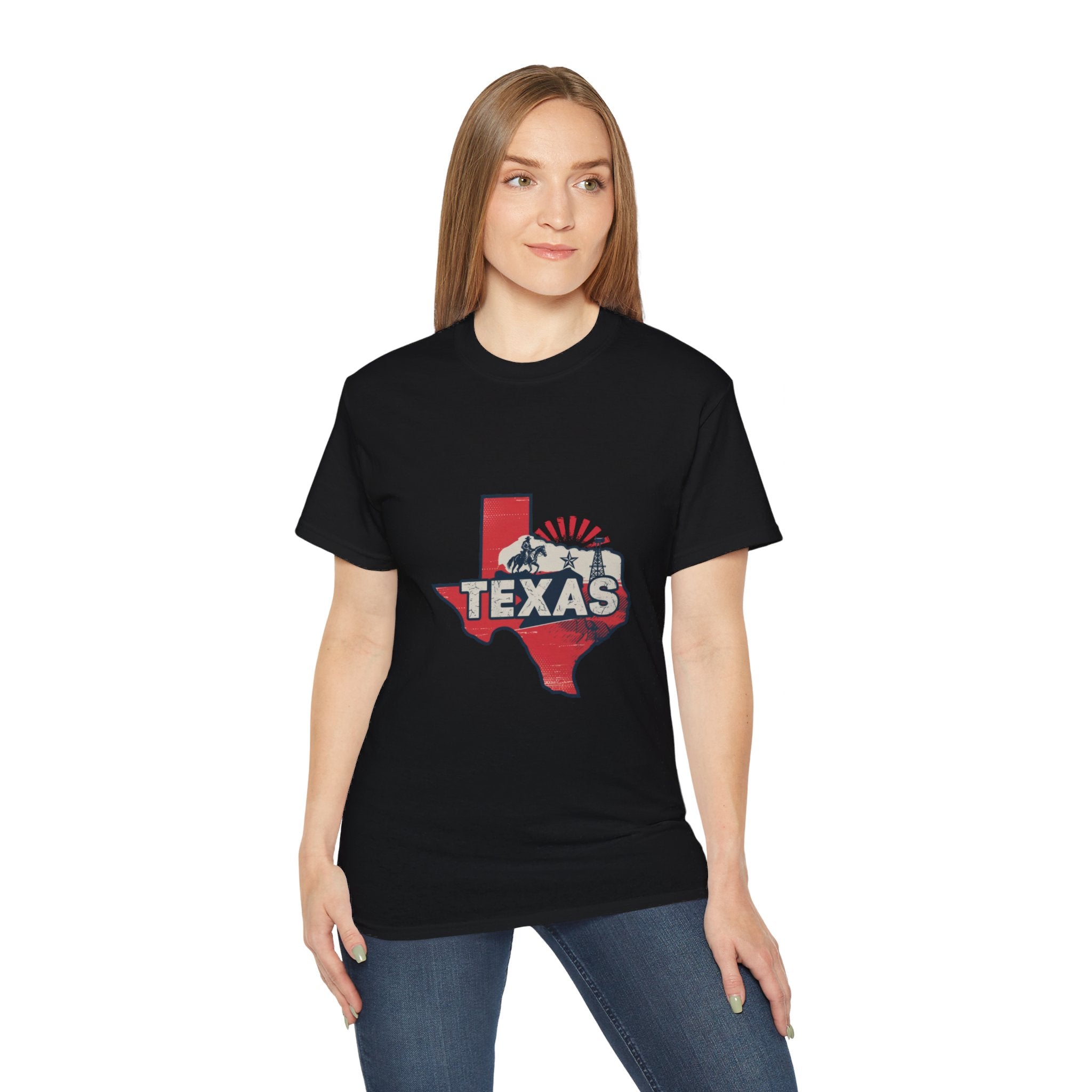 Stati Uniti retrò iconici: t-shirt Texas