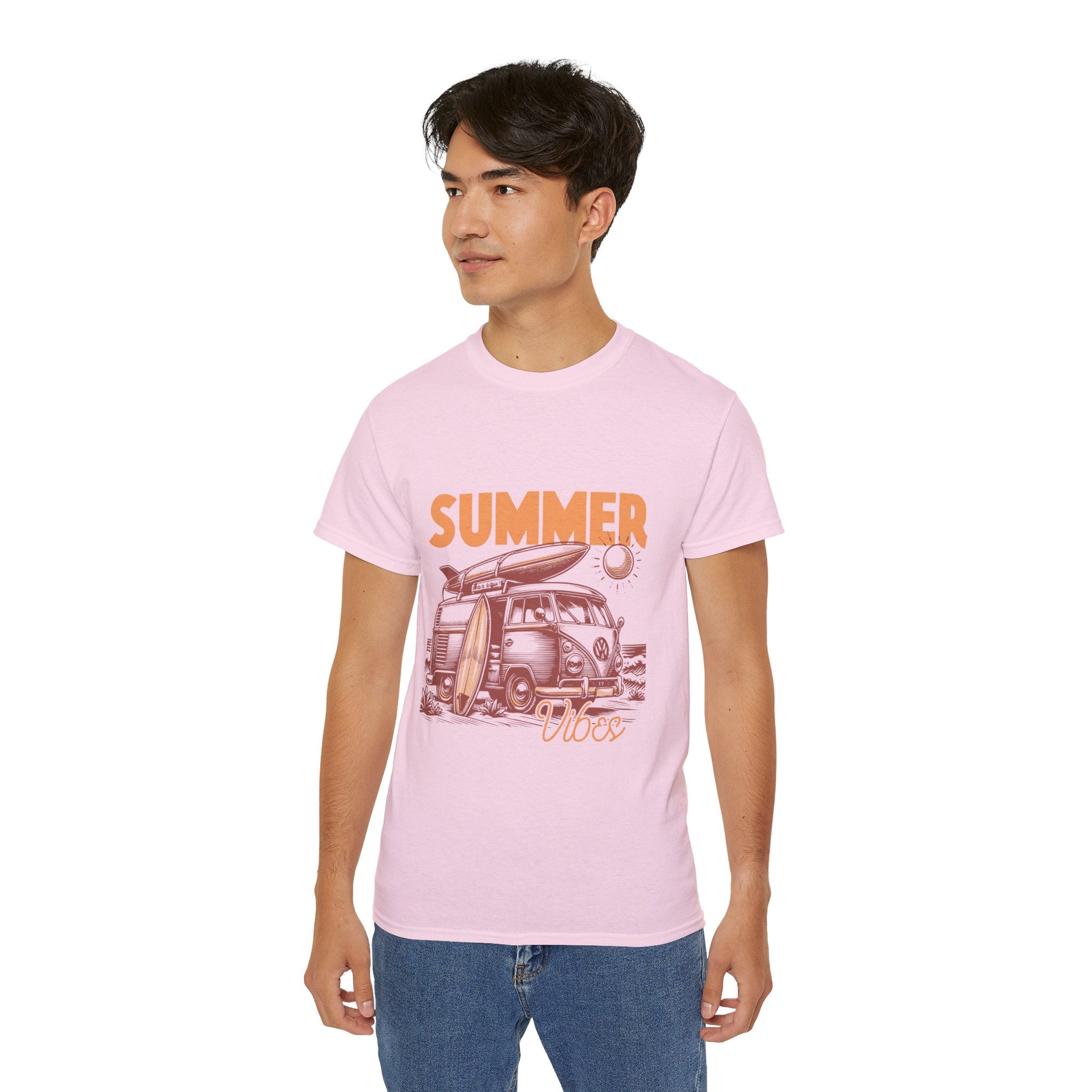 Plage d'été vintage : t-shirt Summer Vibes