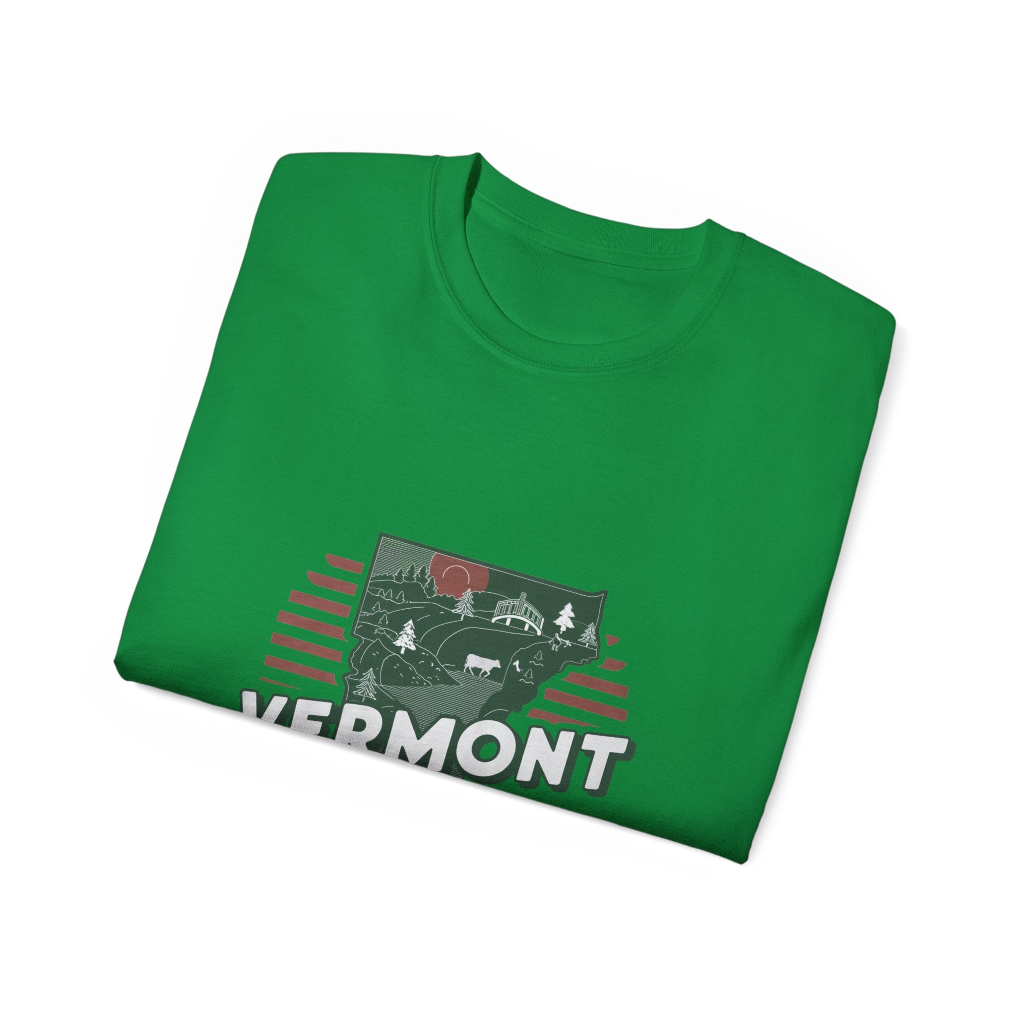 Retro Iconic States degli Stati Uniti: maglietta del Vermont