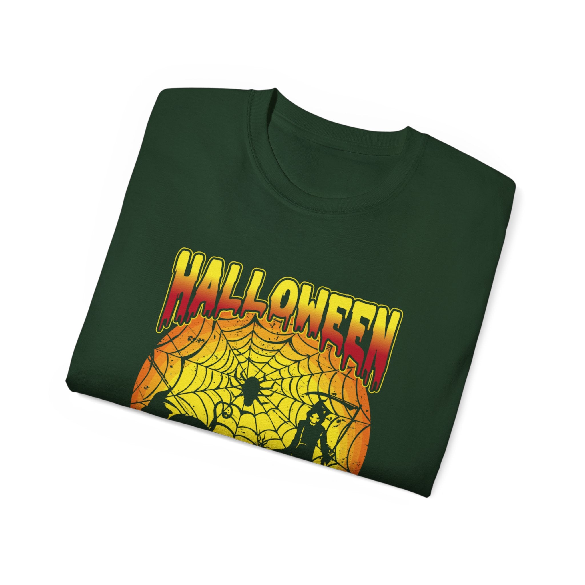 Halloween Scary Cat Lady" T-Shirt