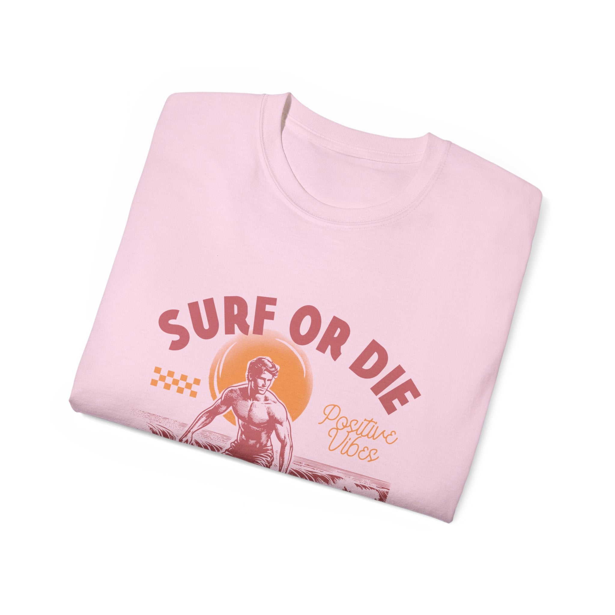 Plage d'été vintage : t-shirt Surf or Die