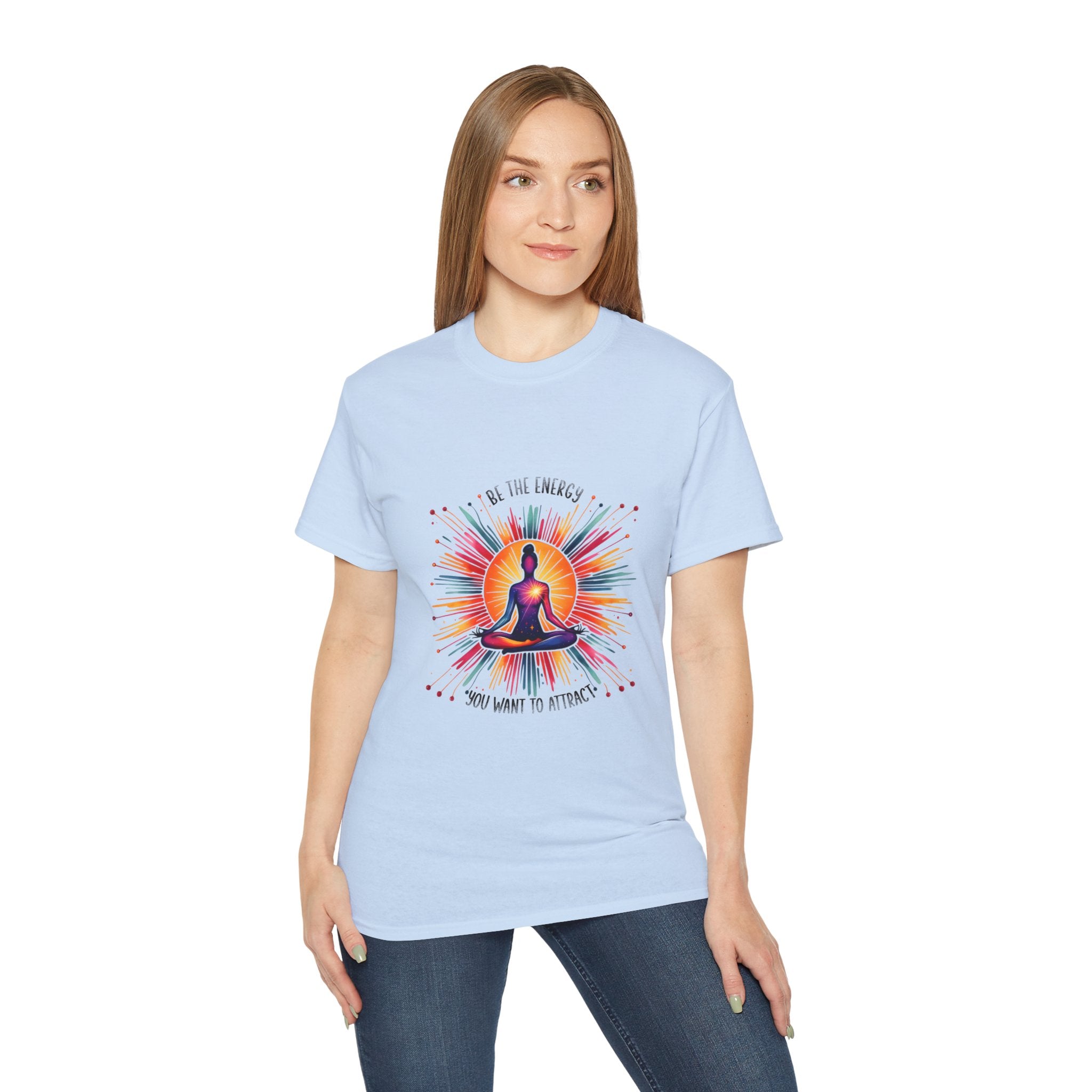 Yoga t-shirt, Meditation t-shirt, Be the Energy T-shirt