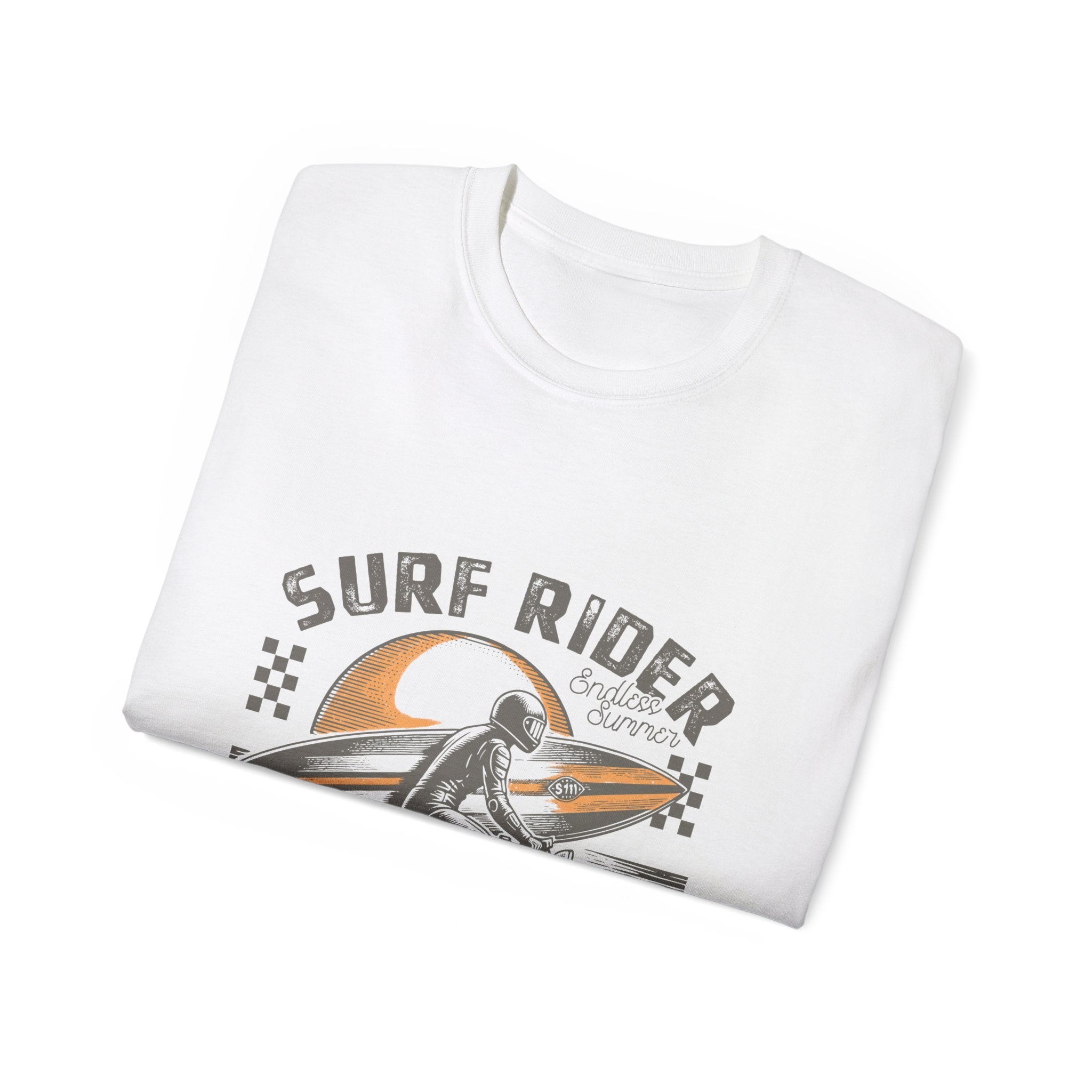 Plage d'été vintage : t-shirt Surf Rider