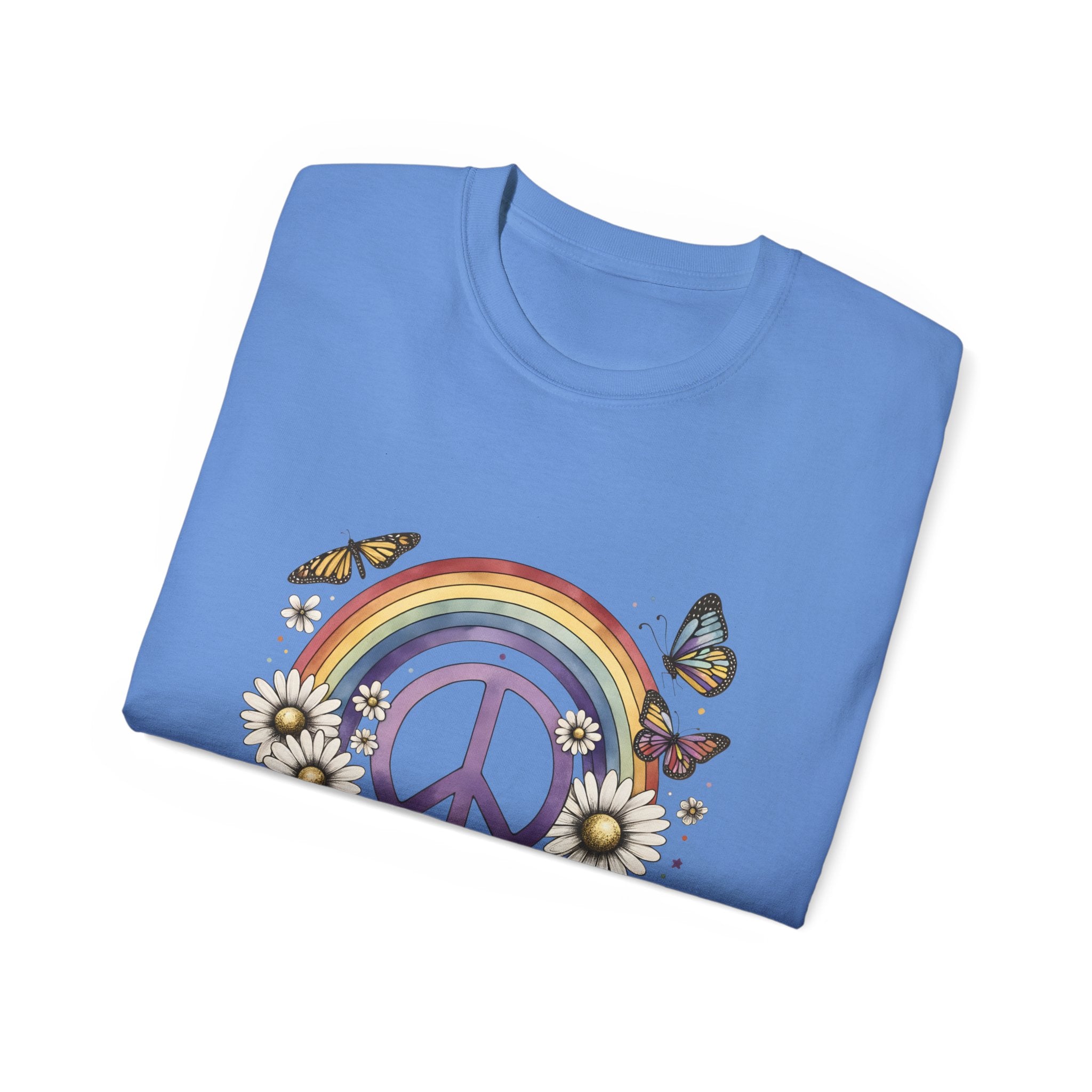 T-shirt hippie, t-shirt paix et gentillesse