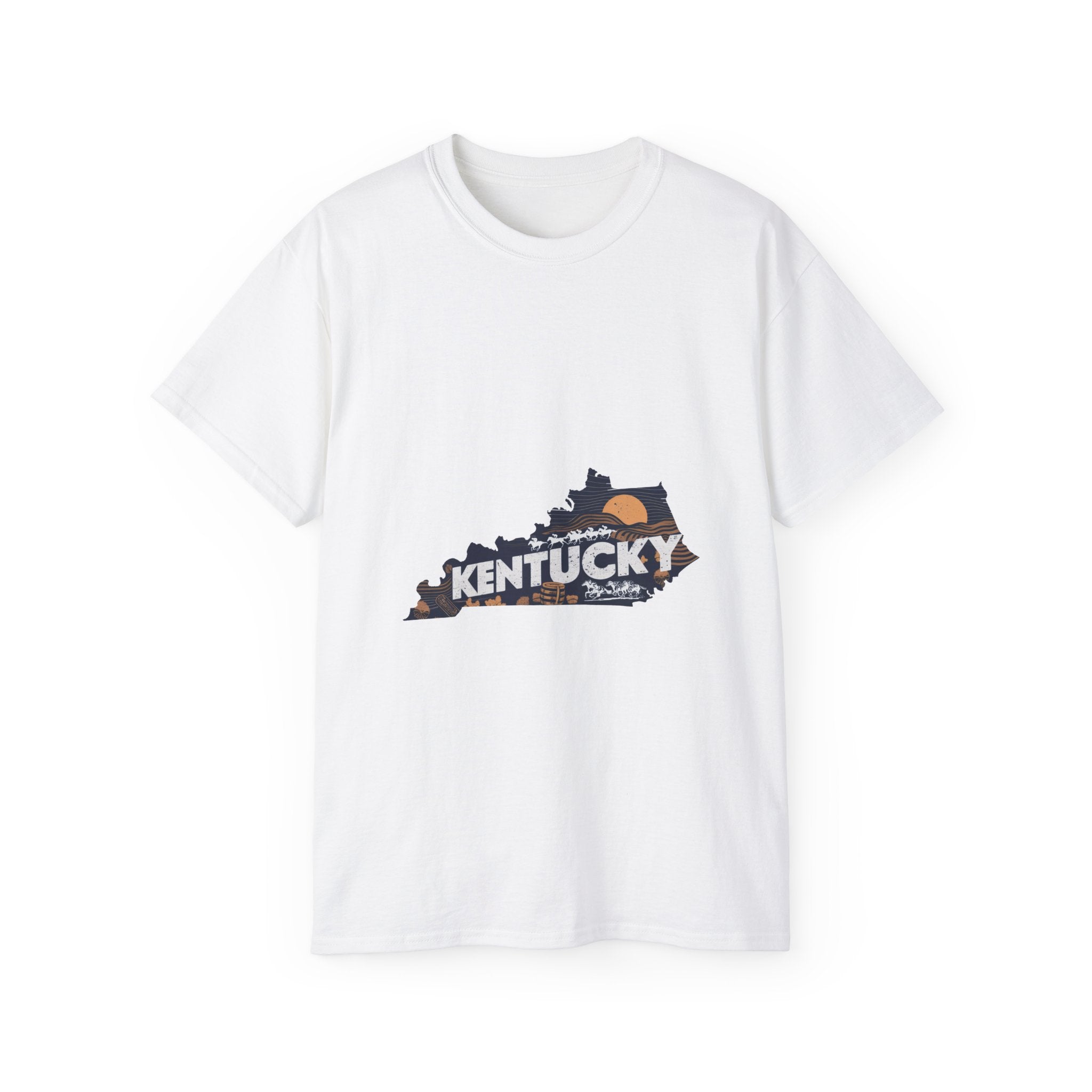 États américains emblématiques rétro : t-shirt Kentucky