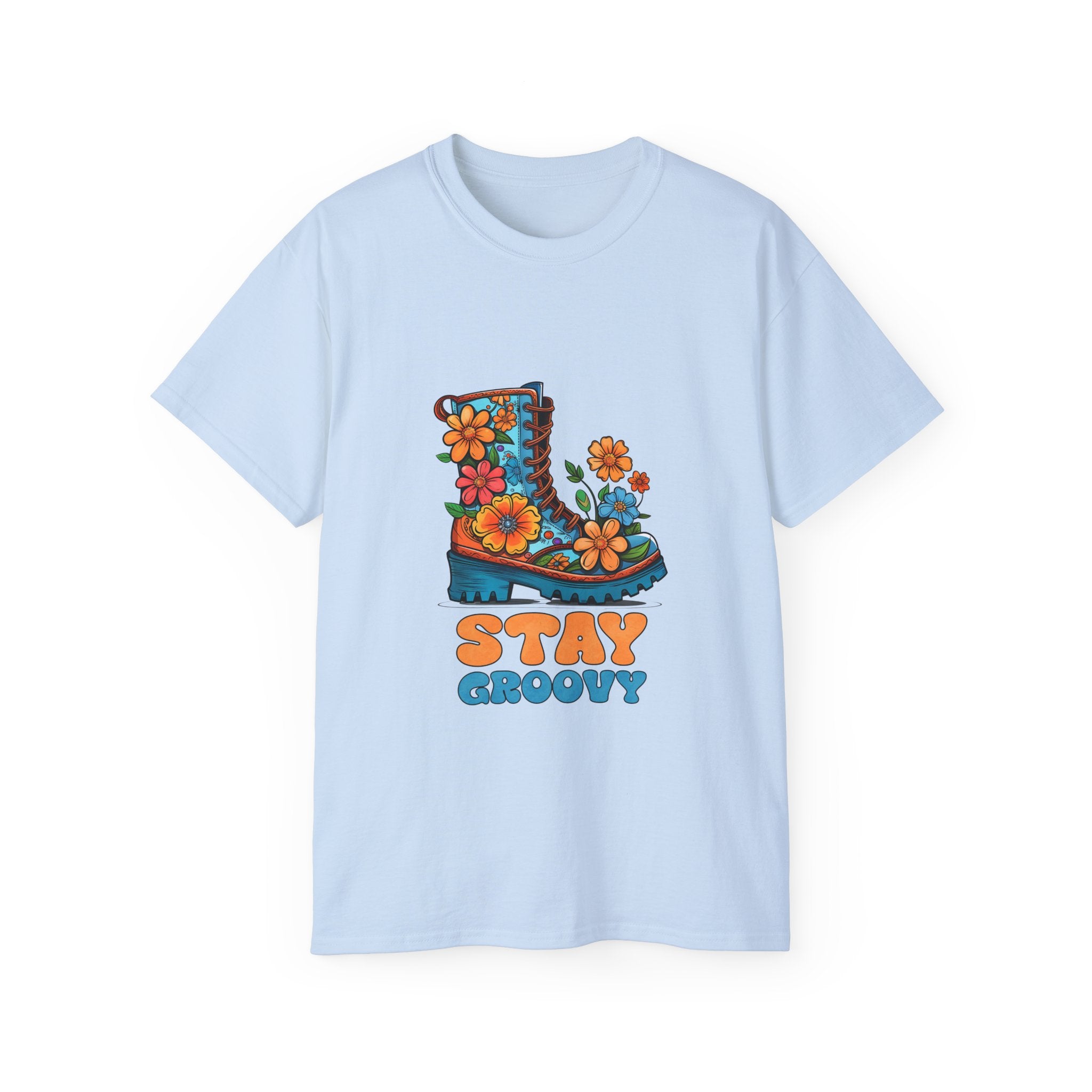 Hippie t-shirt, stay groovy t-shirt