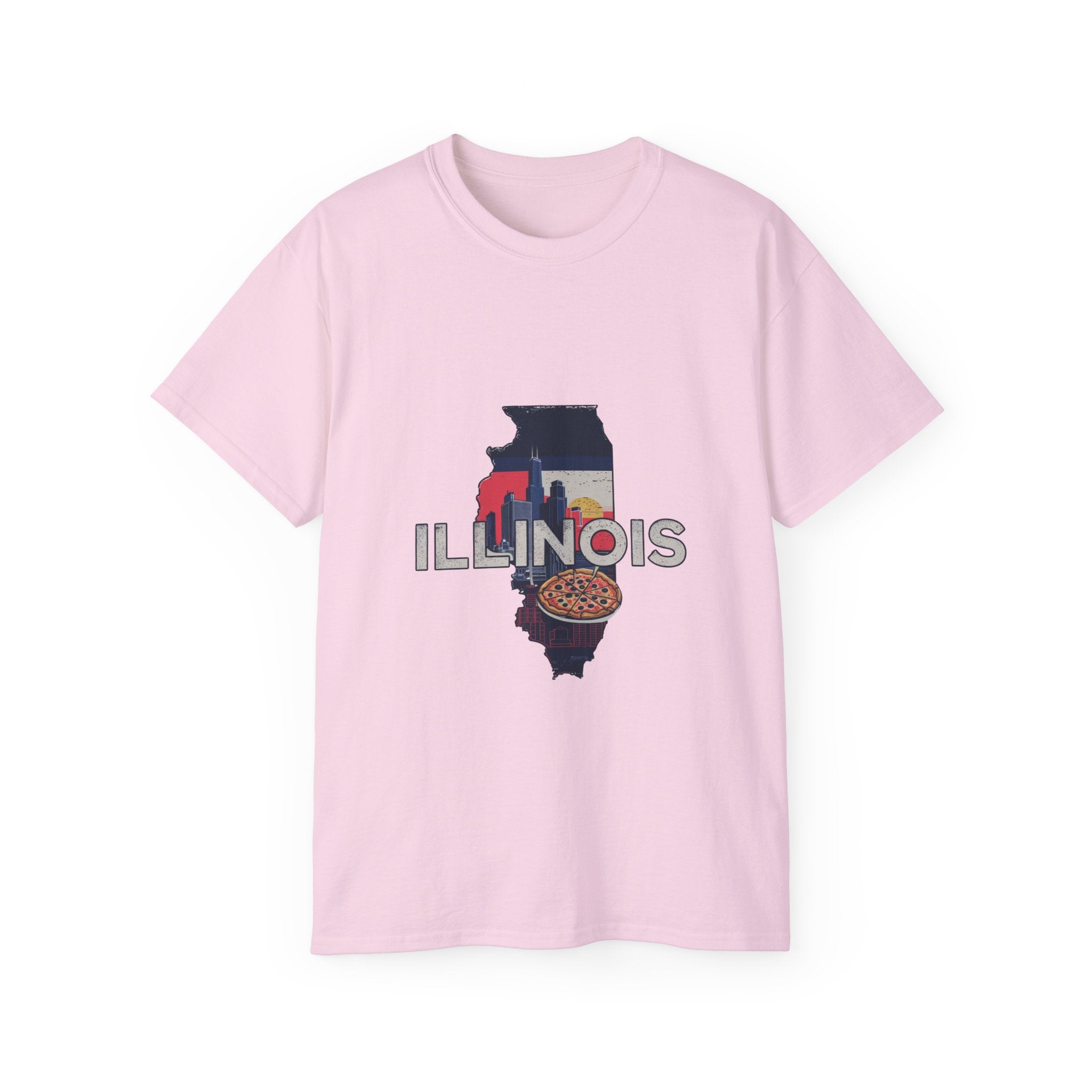 Retro  Iconic U.S. States : Illinois t-shirt