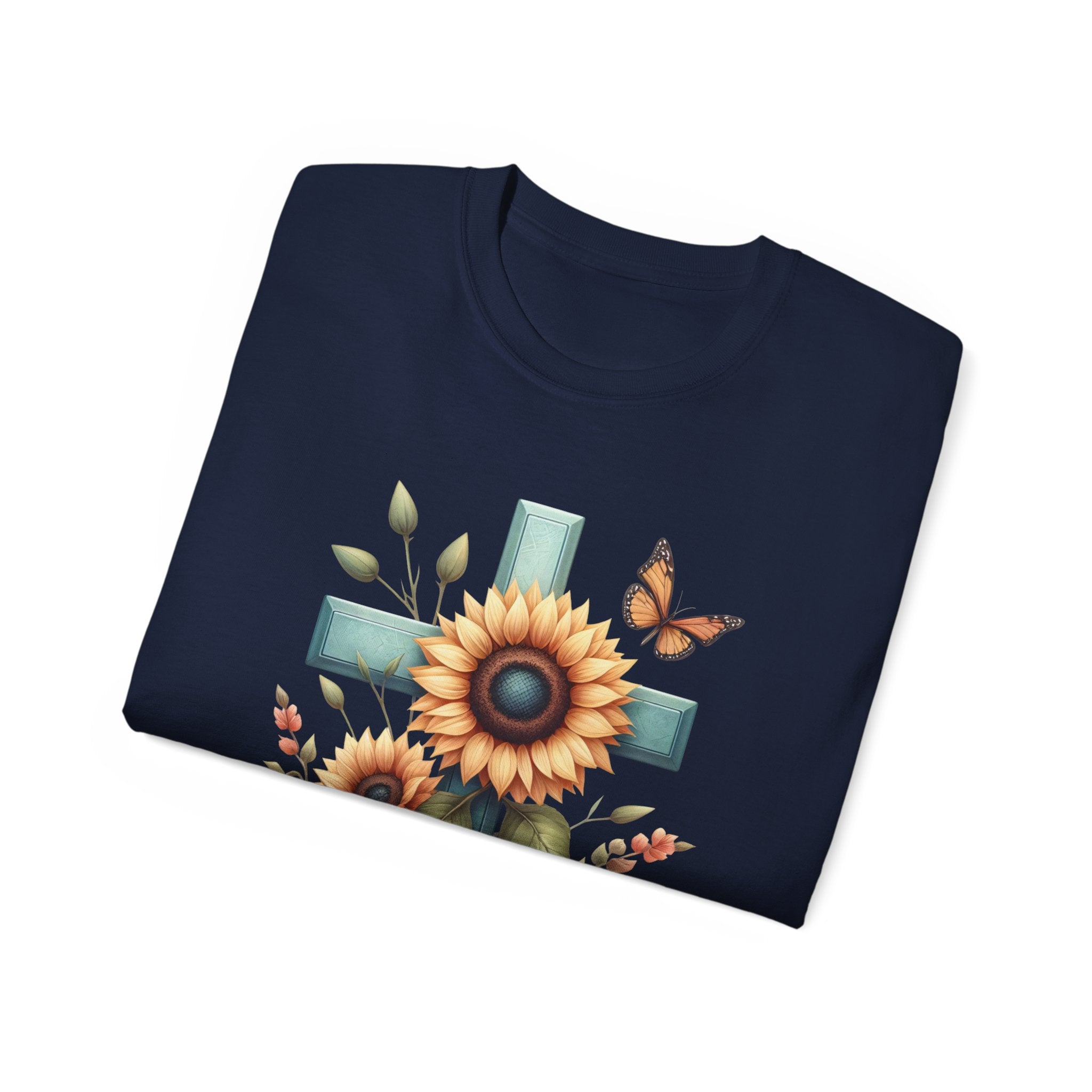 Christian t-shirt, SunflowerCross t-shirt