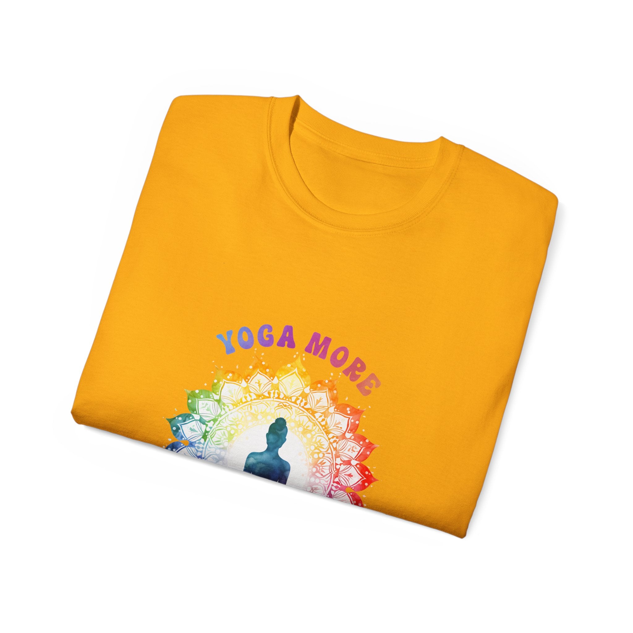 T-shirt de yoga, T-shirt de méditation, T-shirt Yoga Plus