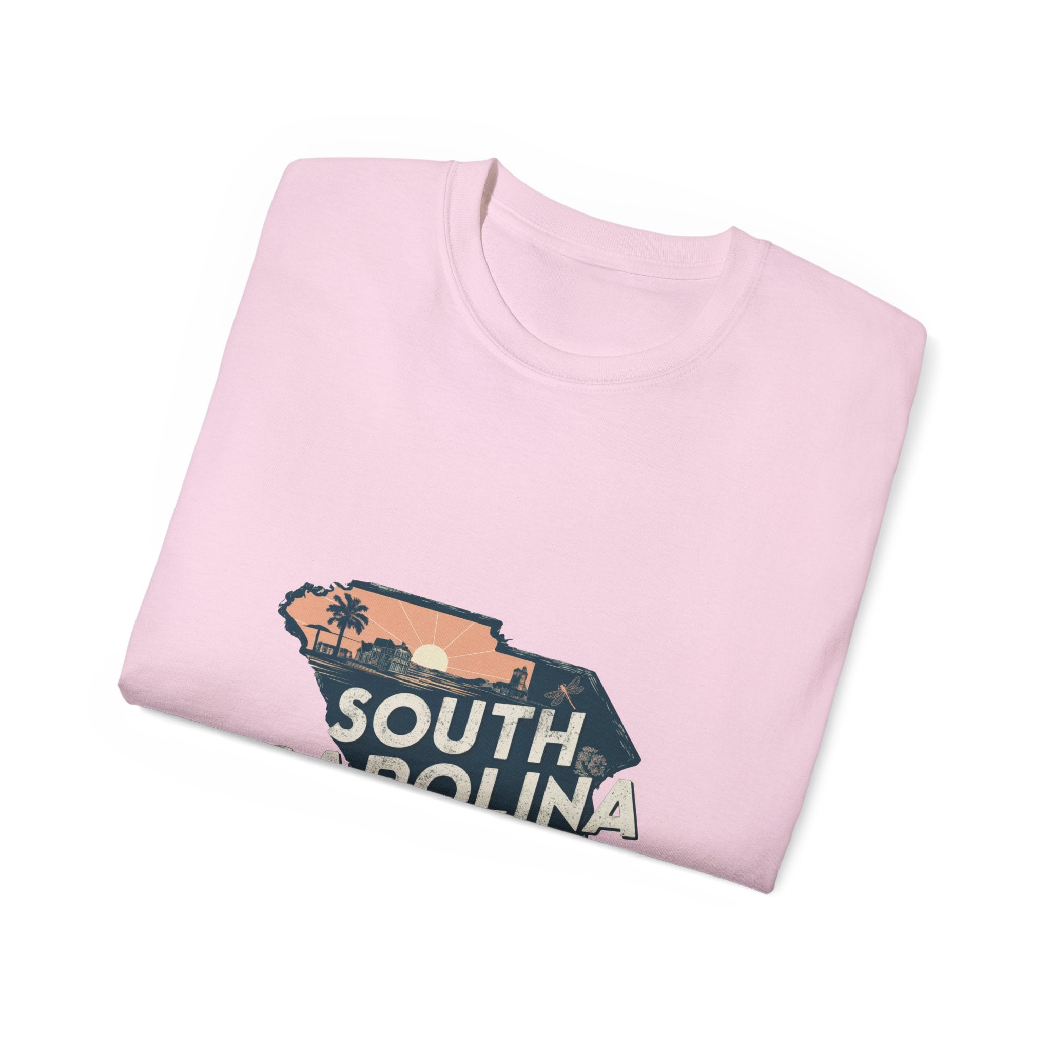 États américains emblématiques rétro : t-shirt Caroline du Sud